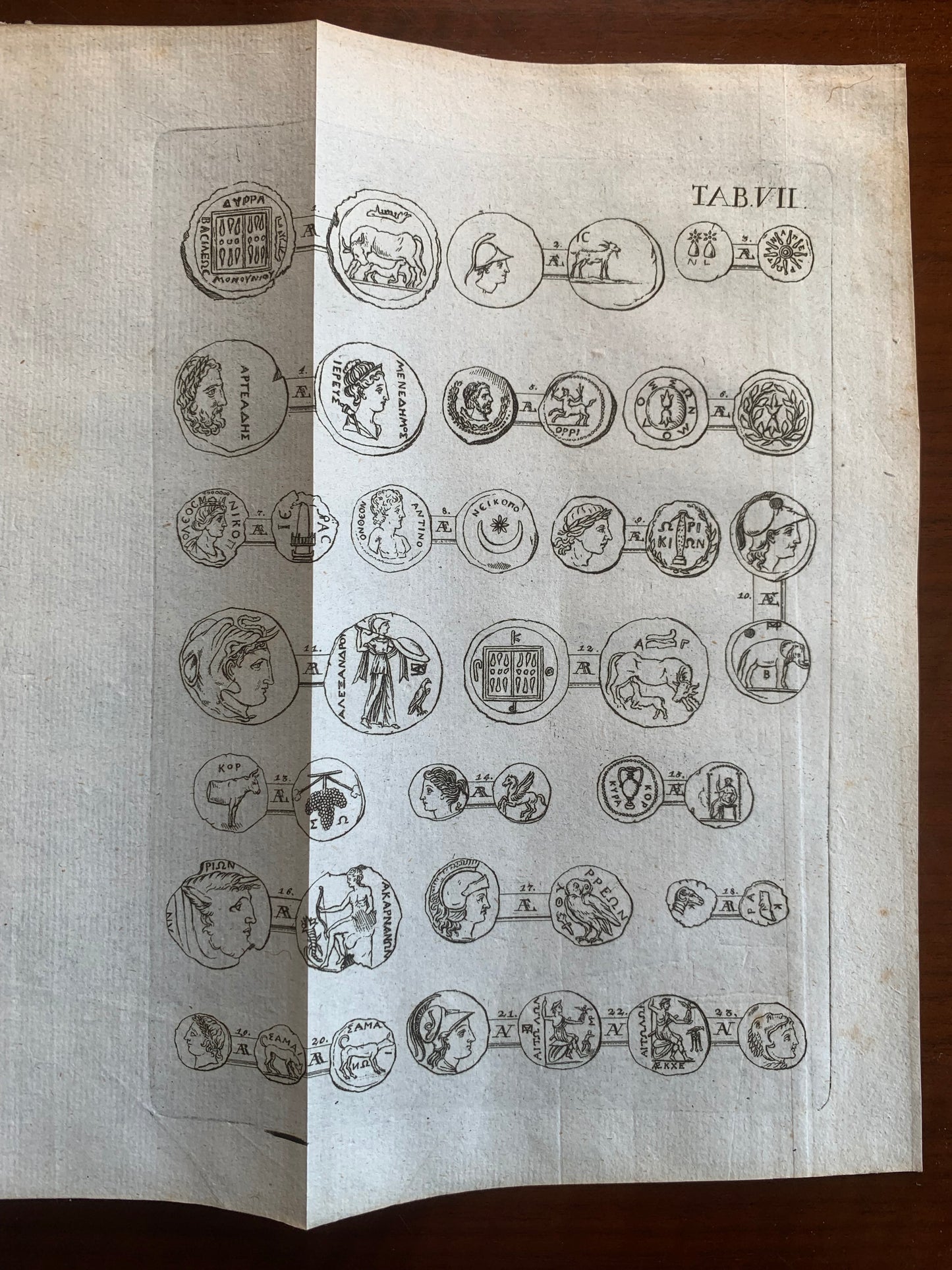 Numi veteres anecdoti ex Museis Caesareo Vindobonensi, Florentino Magni ducis Etruriae, Granelliano nunc Caesareo, Vitzaino, Festeticsiano, Savorgnano Veneto, aliisque.  Collegit, et animaduersionibus illustravit - Josephus Eckhel - 1775