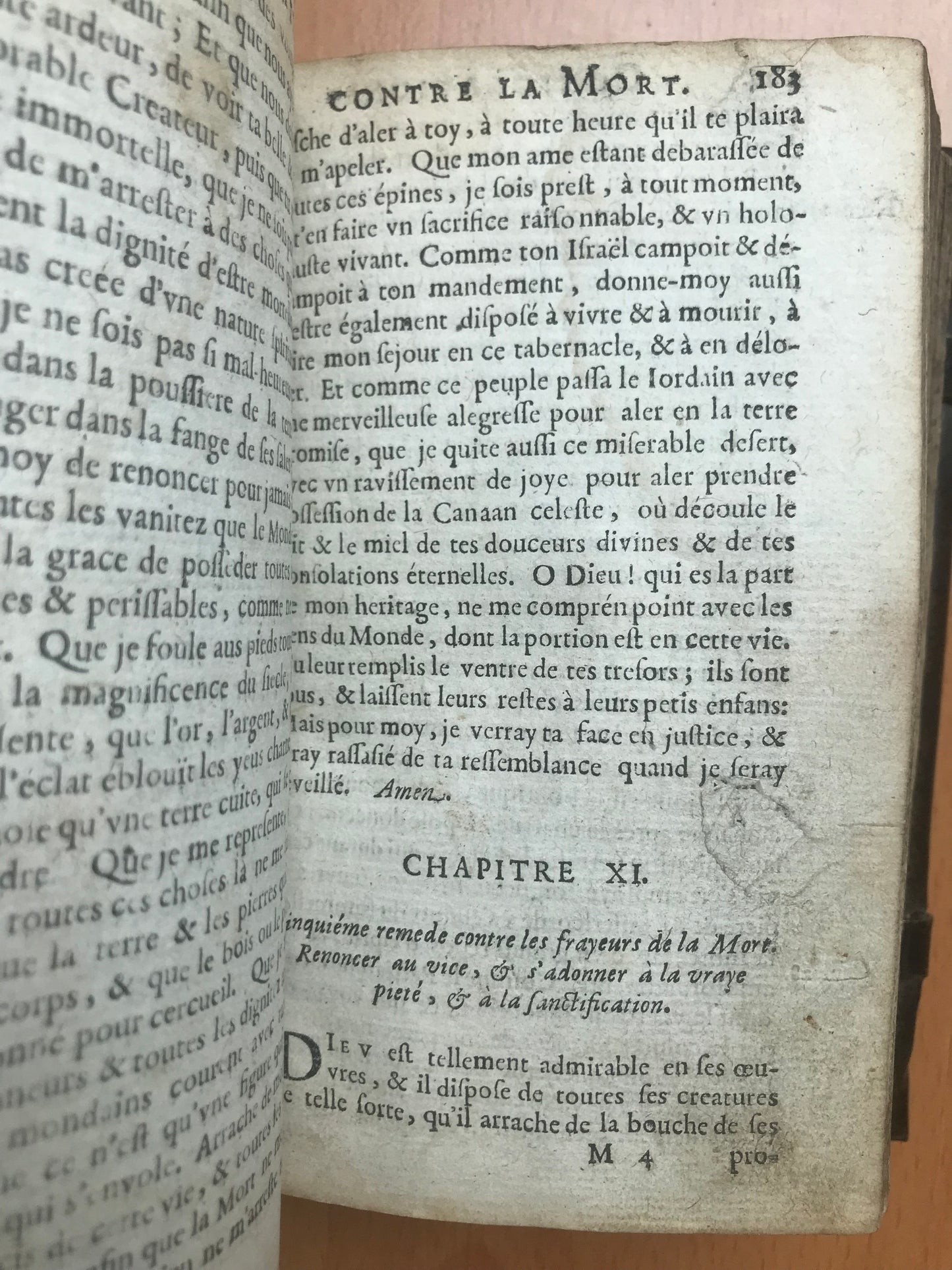 RELIURE - Consolations de l'âme contre les frayeurs de la mort - Drelincourt - 1675