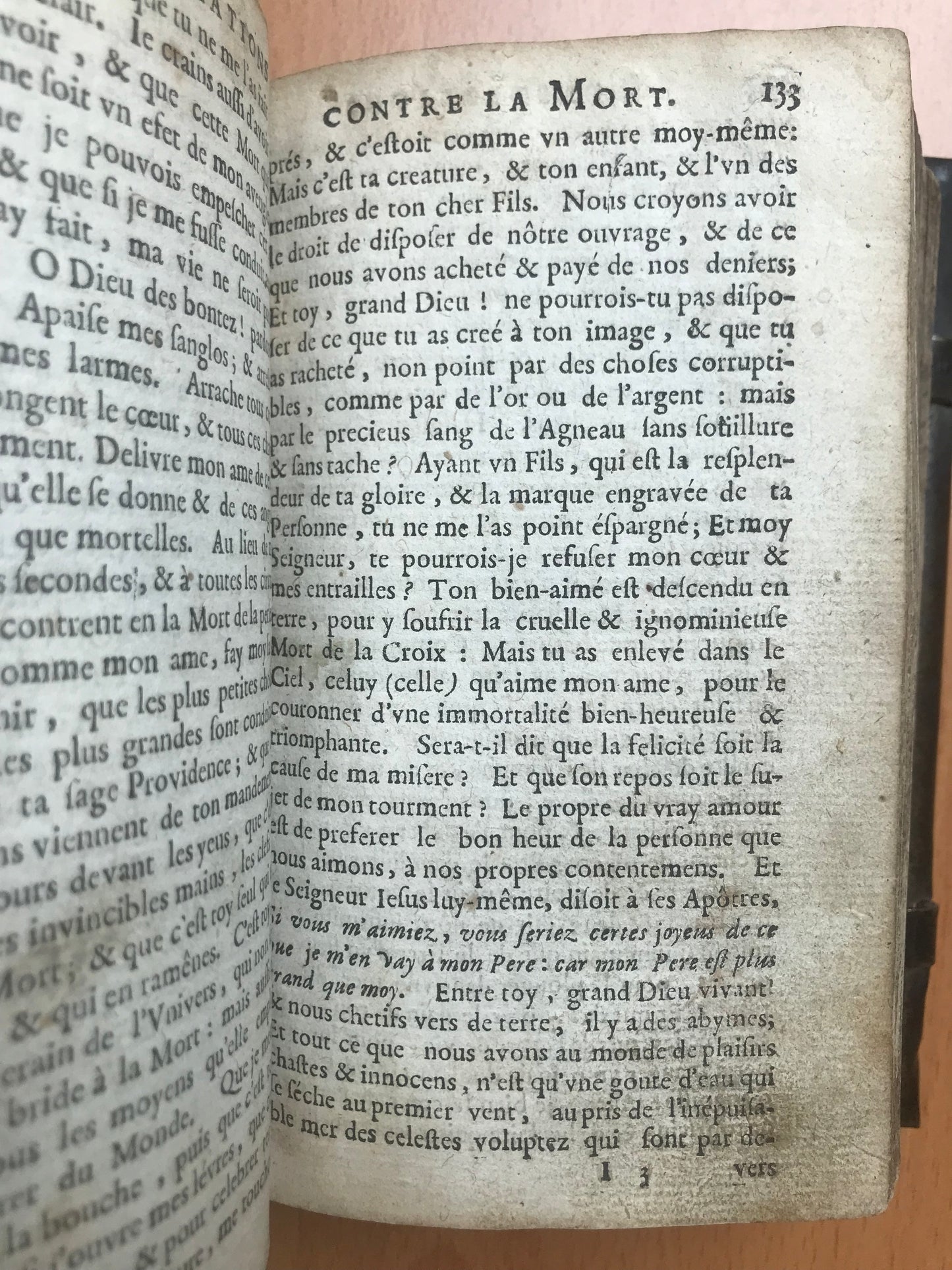 RELIURE - Consolations de l'âme contre les frayeurs de la mort - Drelincourt - 1675