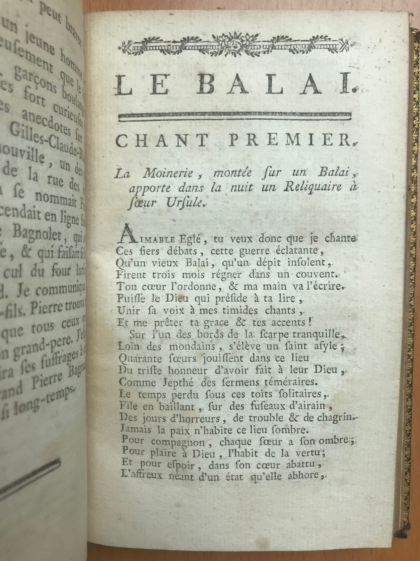 La Chandelle d'Arras - Le Balai - Abbé Dulaurens - 1765