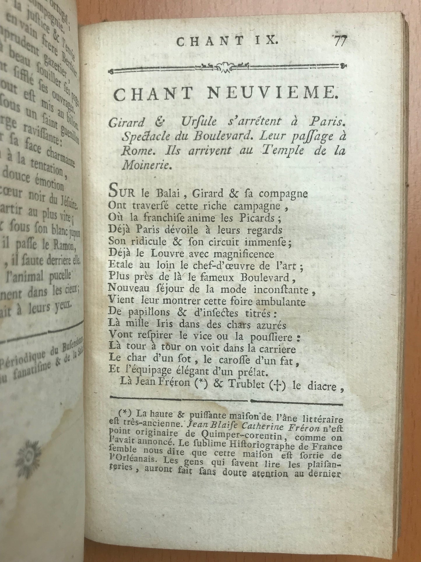 La Chandelle d'Arras - Le Balai - Abbé Dulaurens - 1765