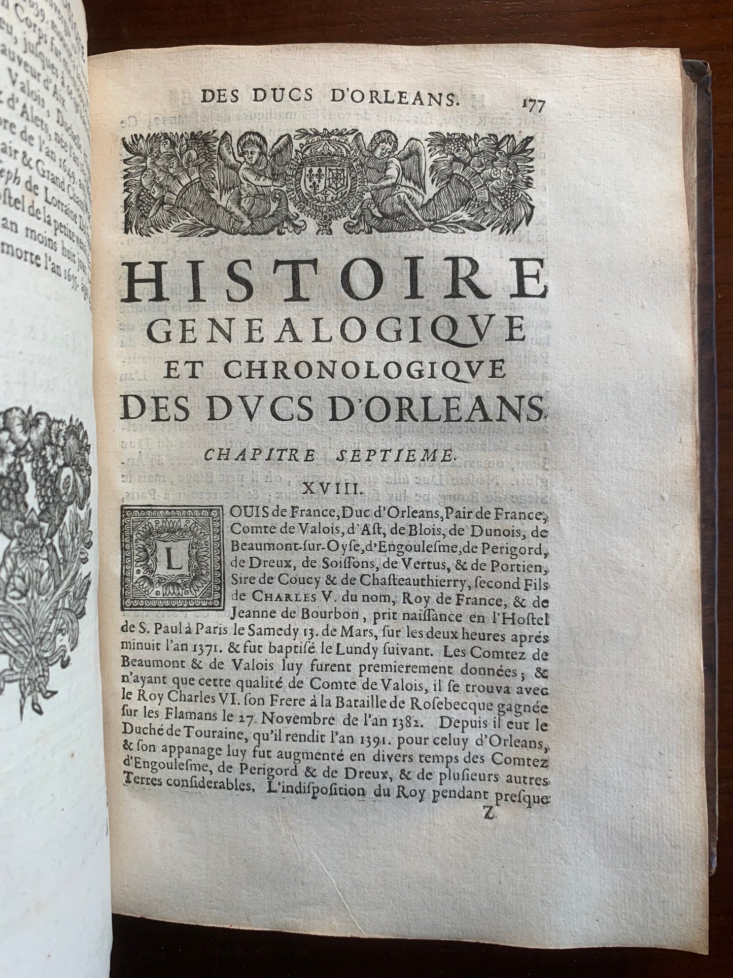 Histoire de la Maison Royale de France et des grands officiers - Anselme - 1674