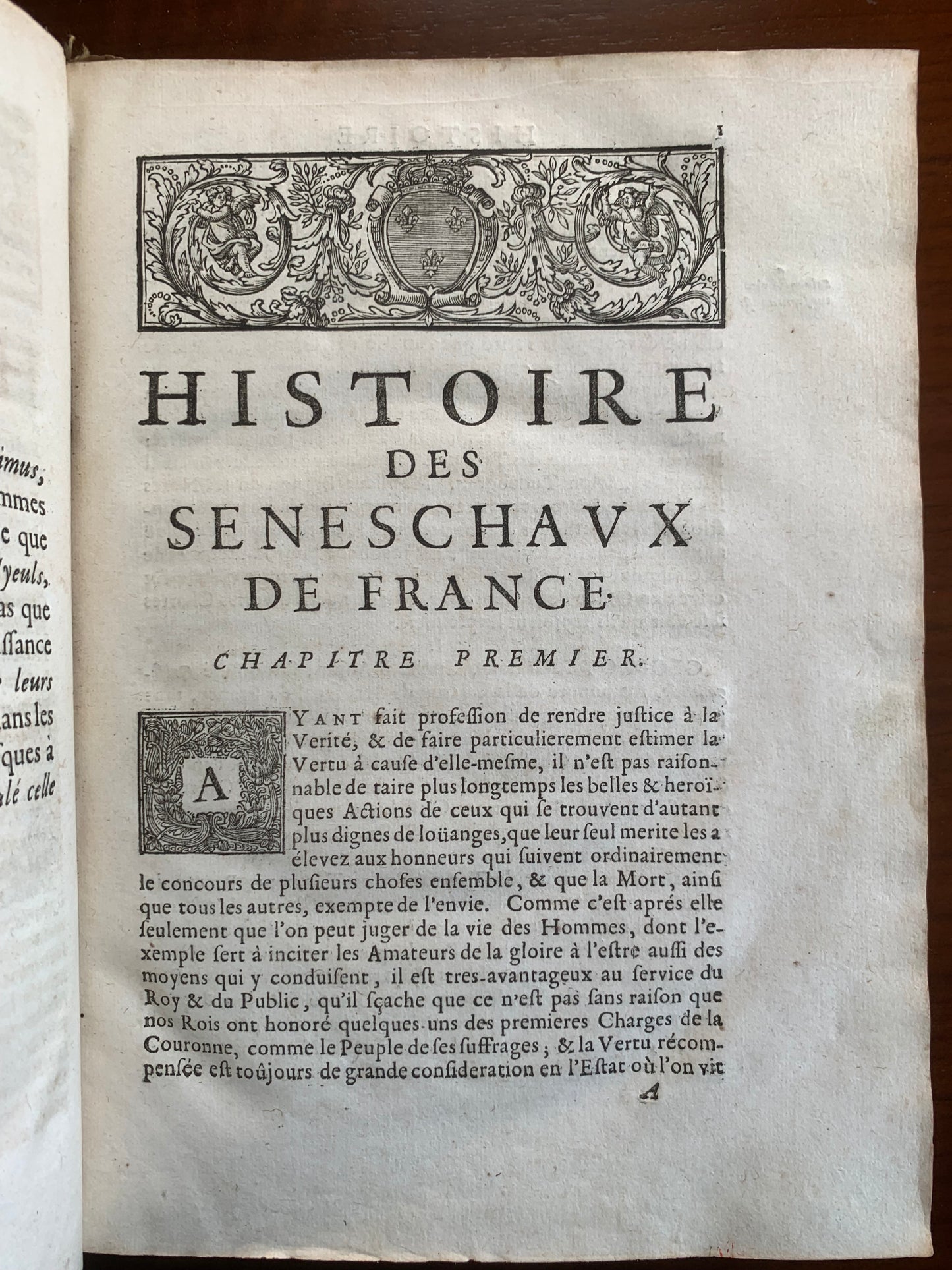 Histoire de la Maison Royale de France et des grands officiers - Anselme - 1674