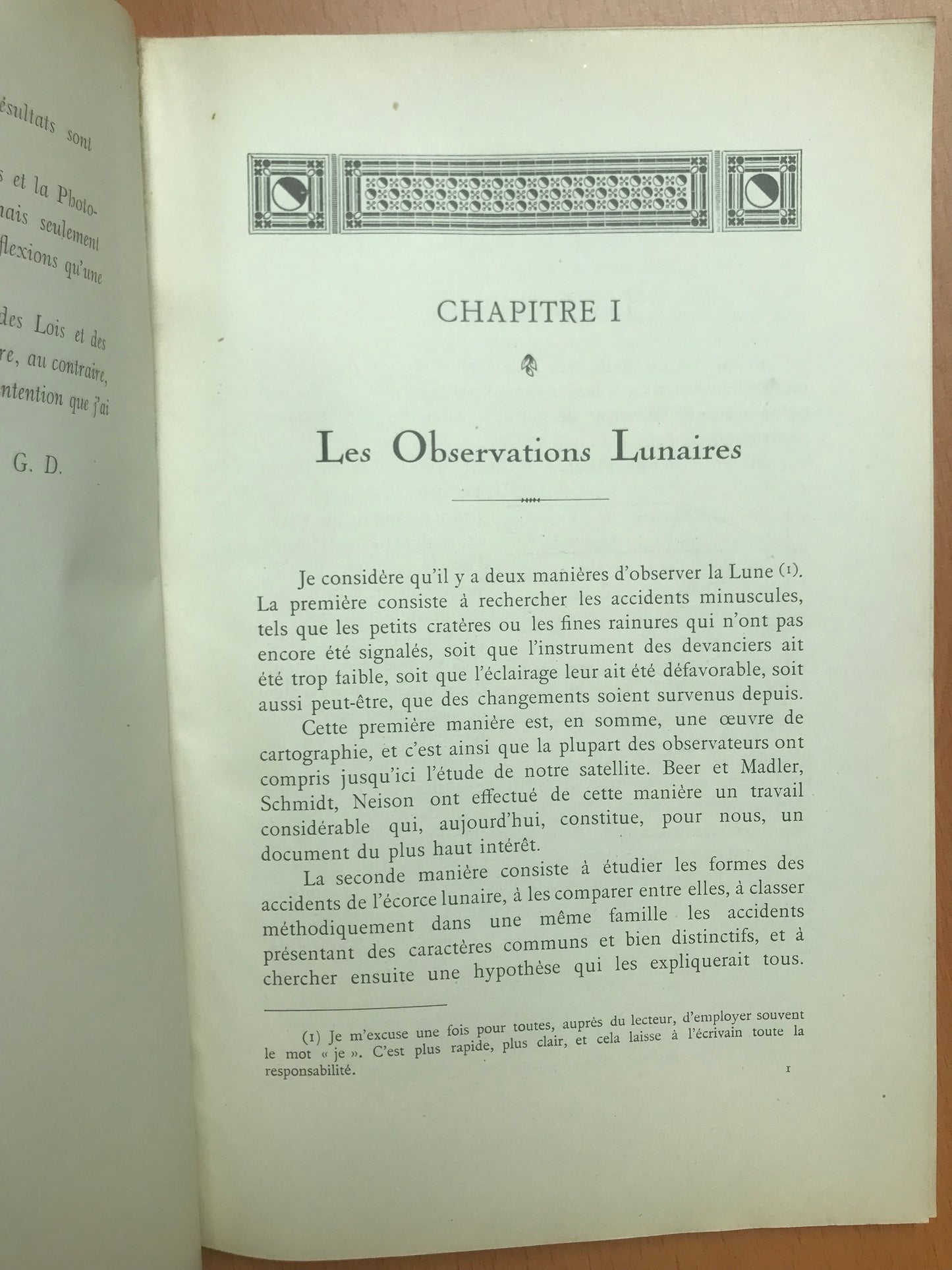 Recherches sélénographiques et nouvelle théorie des Cirques Lunaires - Gabriel Delmotte - 1923