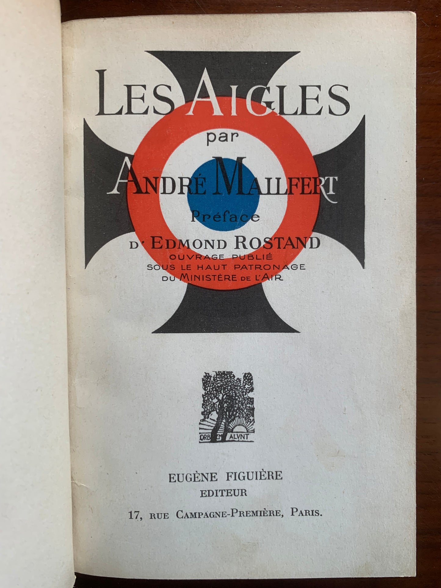 Les Aigles - André Mailfert - Signatures autographes de René Fonck, Marcel Haegelen, Michel Détroyat, Joseph le Brix, ... - 1929
