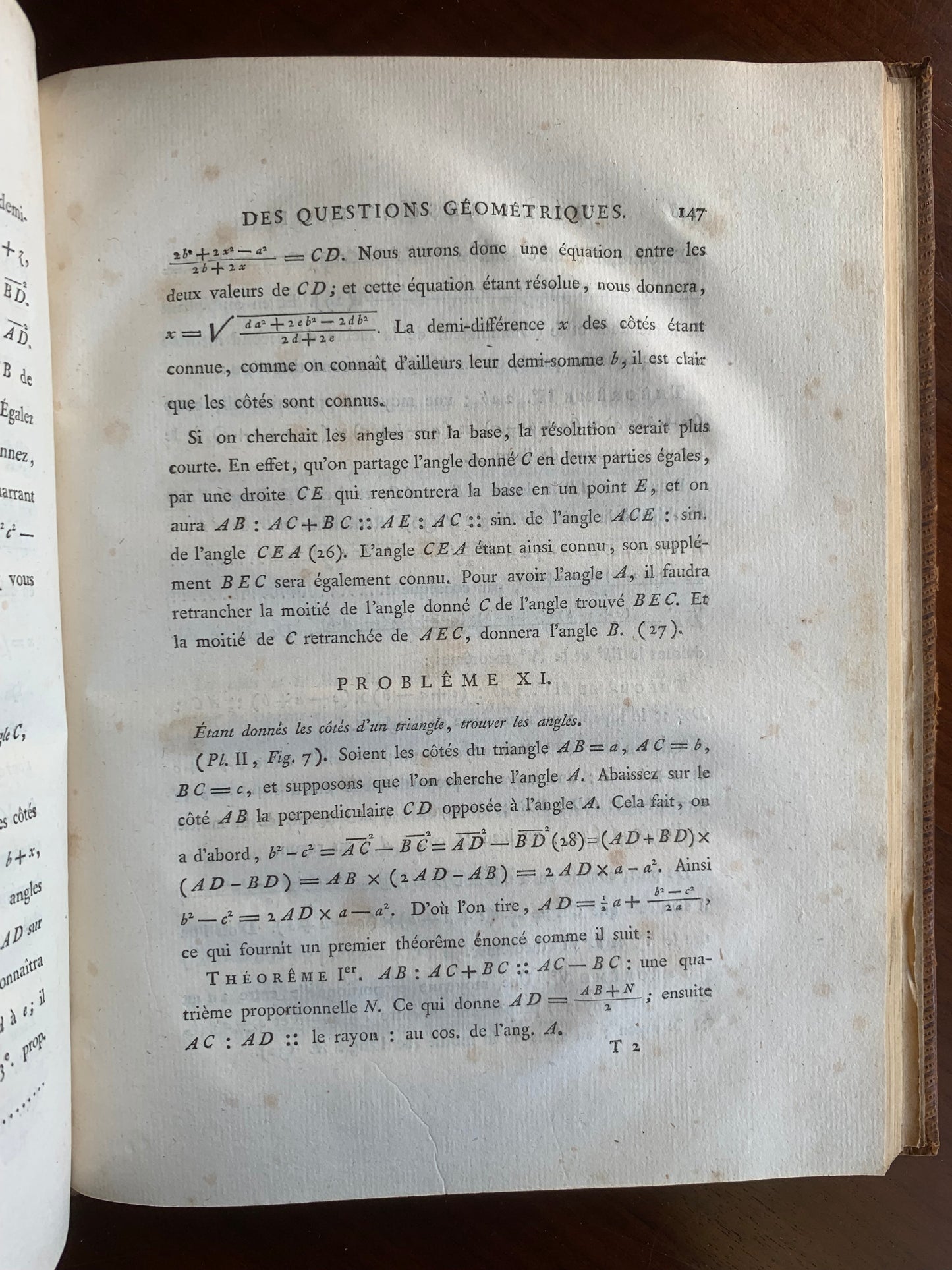 Arithmétique universelle de Newton - Noel Beaudeux - 1802