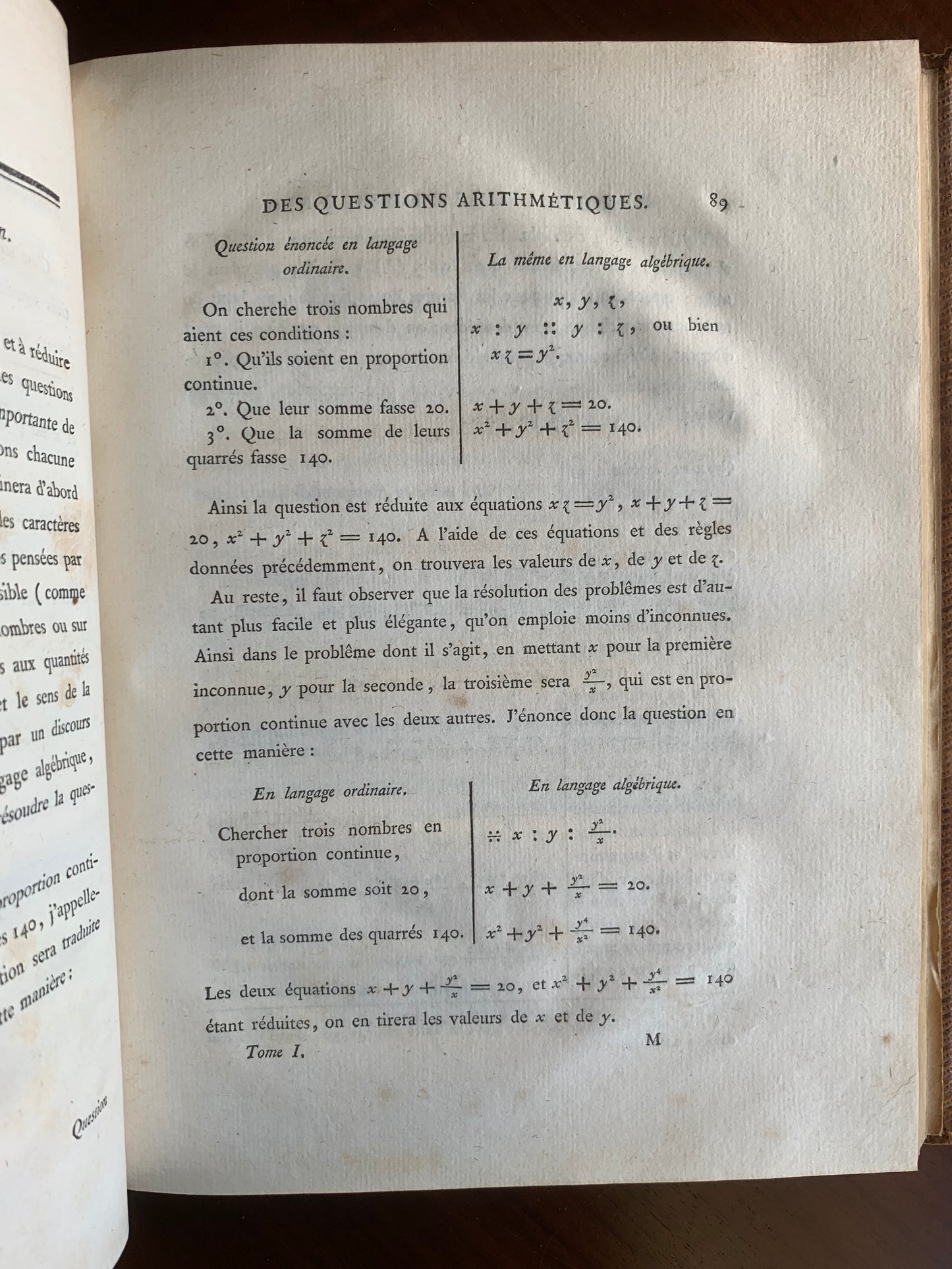 Arithmétique universelle de Newton - Noel Beaudeux - 1802