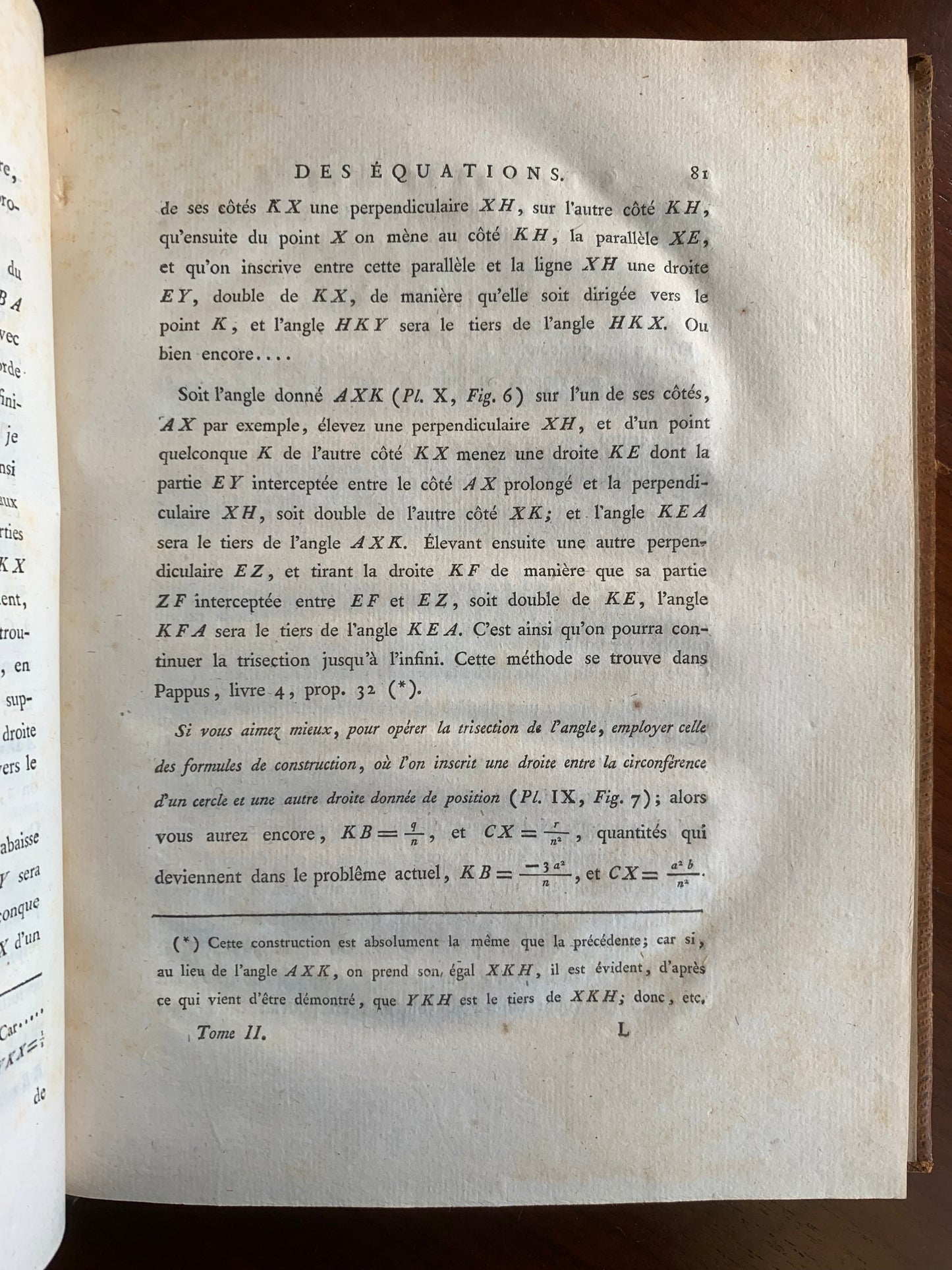 Arithmétique universelle de Newton - Noel Beaudeux - 1802