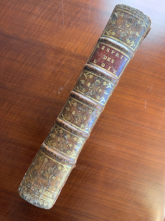 De l'Esprit des Loix - Montesquieu - 1749