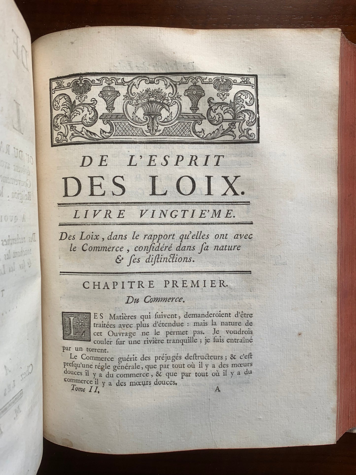 De l'Esprit des Loix - Montesquieu - 1749