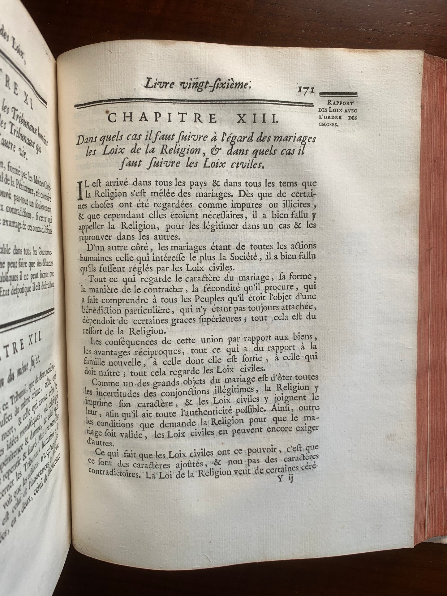 De l'Esprit des Loix - Montesquieu - 1749