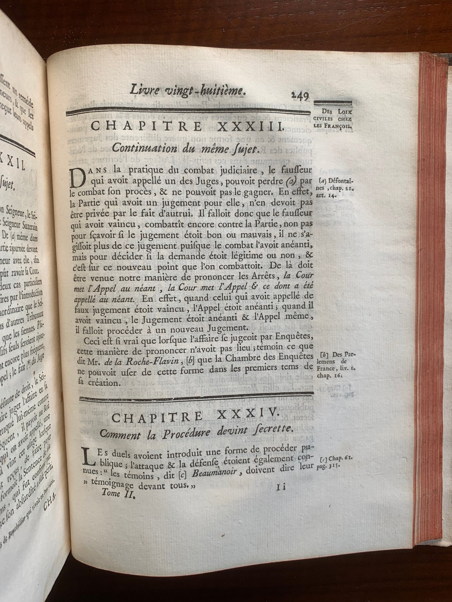 De l'Esprit des Loix - Montesquieu - 1749