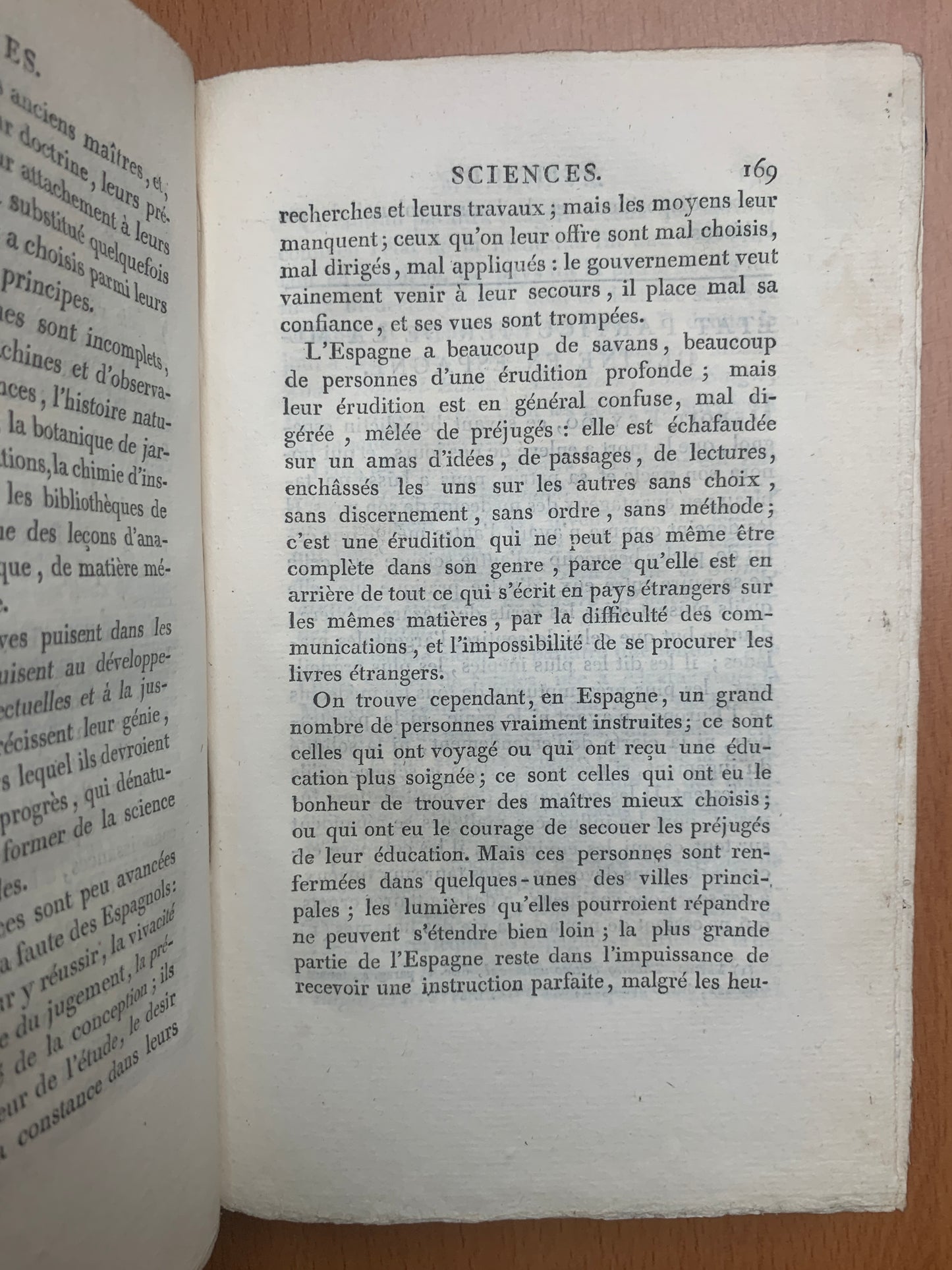 Itinéraire descriptif de l'Espagne et tableau élémentaire des différentes branches de l'administration et de l'industrie de ce royaume - Alexandre de Laborde - 1808