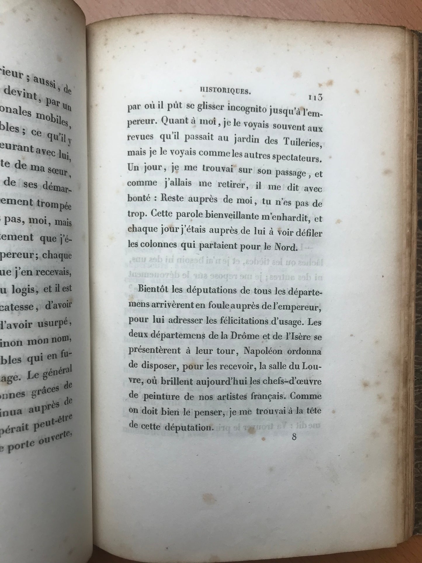 Souvenirs historiques du Capitaine Krettly - Ancien Trompette-Major des guides d'Italie, d'Egypte et des chasseurs à cheval de la garde impériale - Grandin - 1839