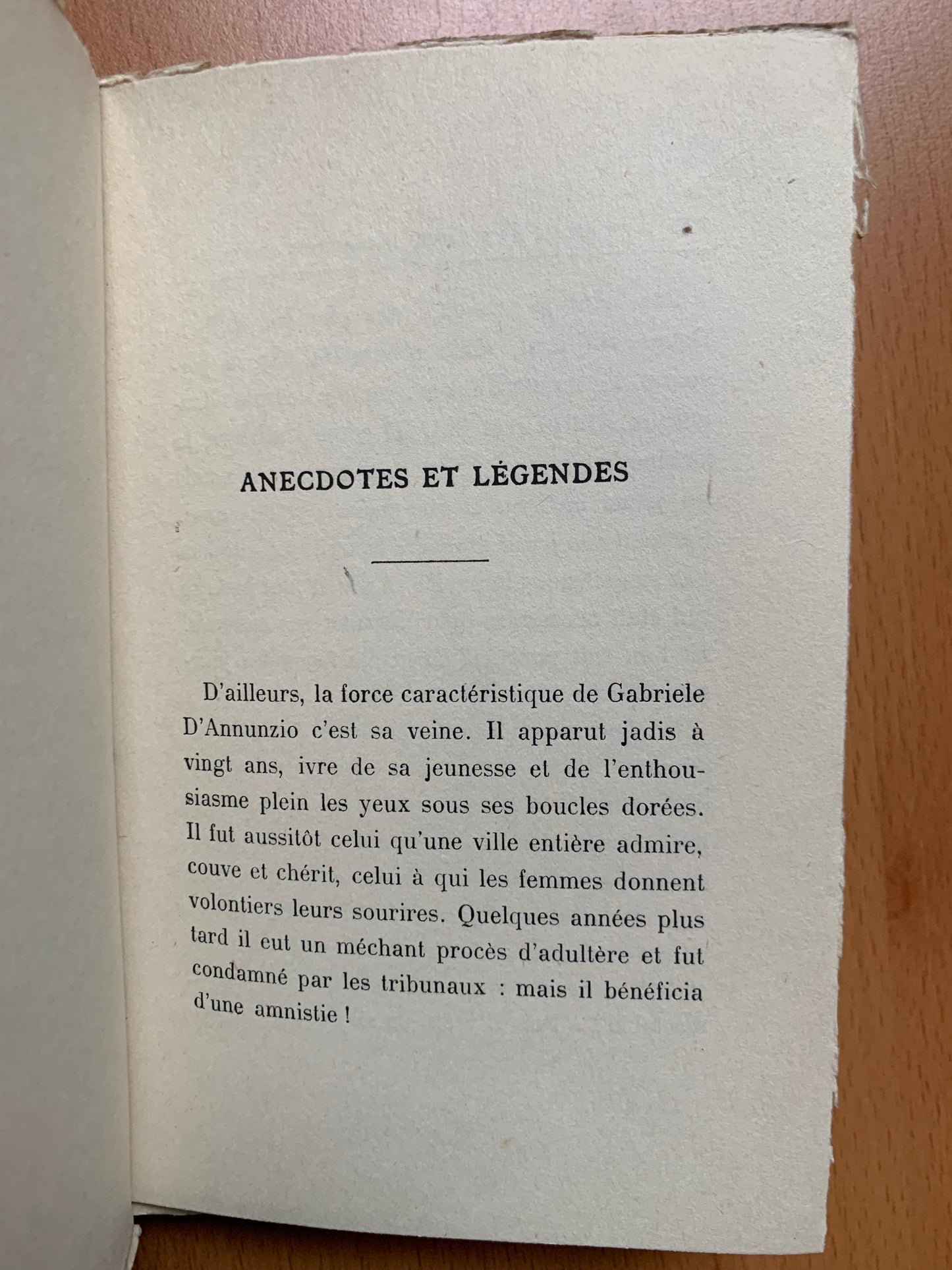 Les Dieux s'en vont d'Annunzio reste - Filippo Tommaso Marinetti - Envoi autographe - EO - 1908