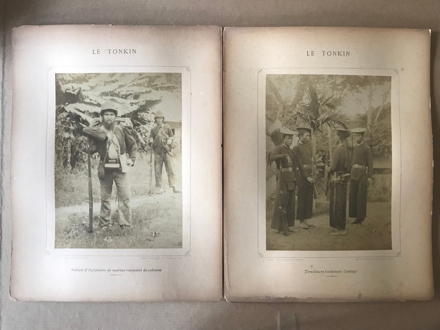 Le Tonkin - 52 Vues photographiques prises par Mr le Docteur Hocquard, Médecin-Major - Avec l'autorisation de Mr la Général en Chef du corps expéditionnaire - 1884-1885 - Quatrième série