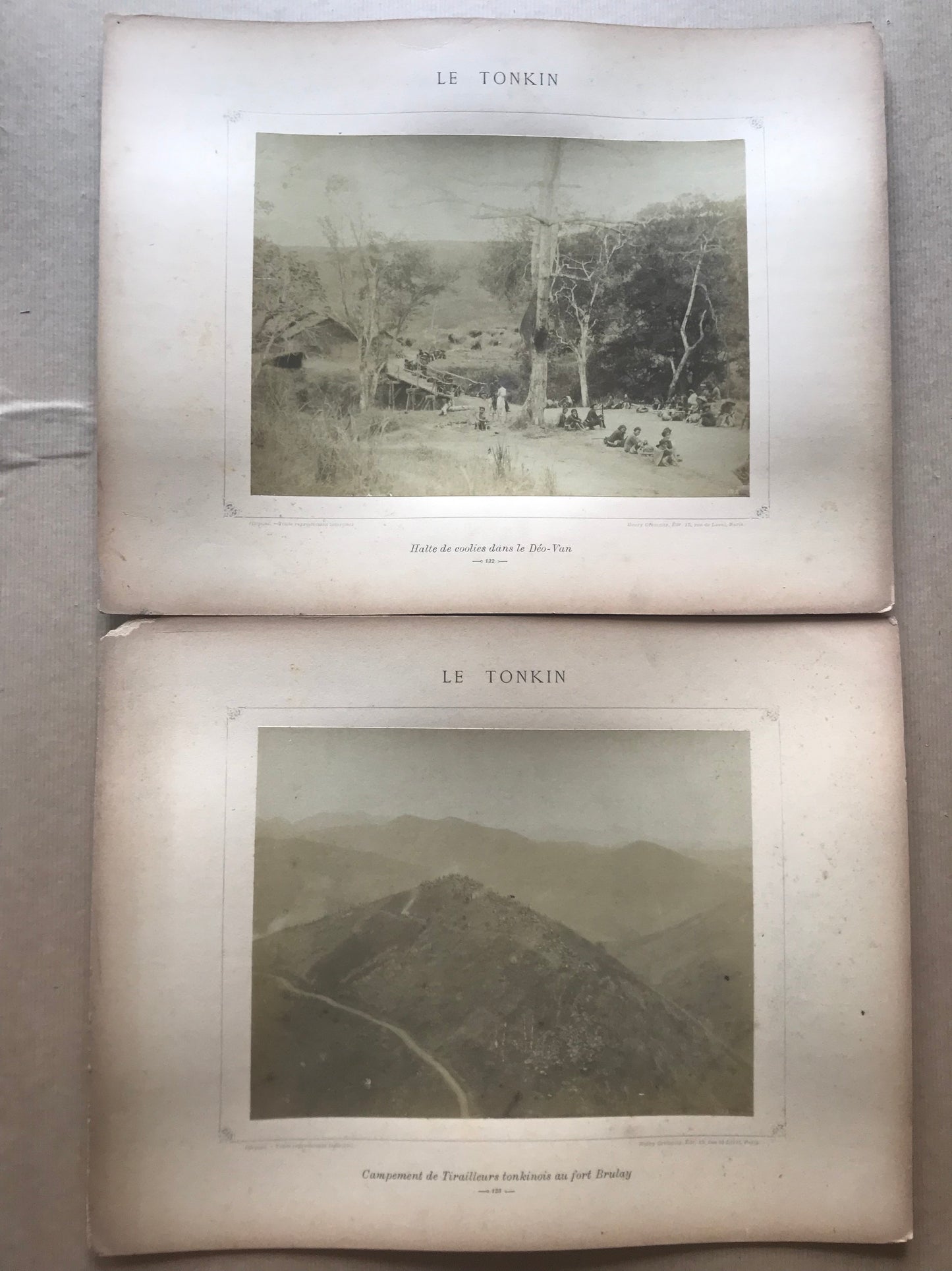Le Tonkin - 52 Vues photographiques prises par Mr le Docteur Hocquard, Médecin-Major - Avec l'autorisation de Mr la Général en Chef du corps expéditionnaire - 1884-1885 - Quatrième série