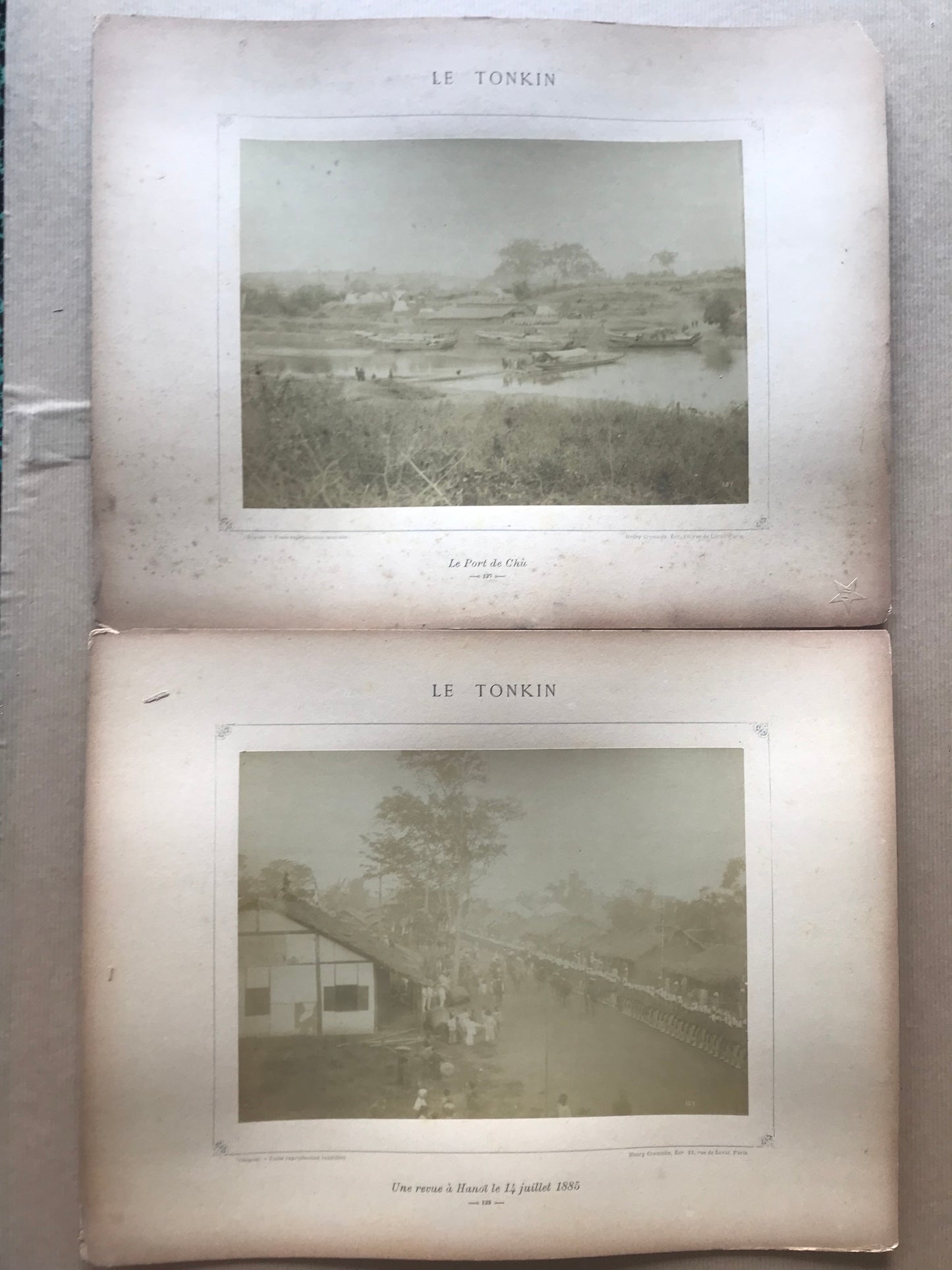 Le Tonkin - 52 Vues photographiques prises par Mr le Docteur Hocquard, Médecin-Major - Avec l'autorisation de Mr la Général en Chef du corps expéditionnaire - 1884-1885 - Quatrième série
