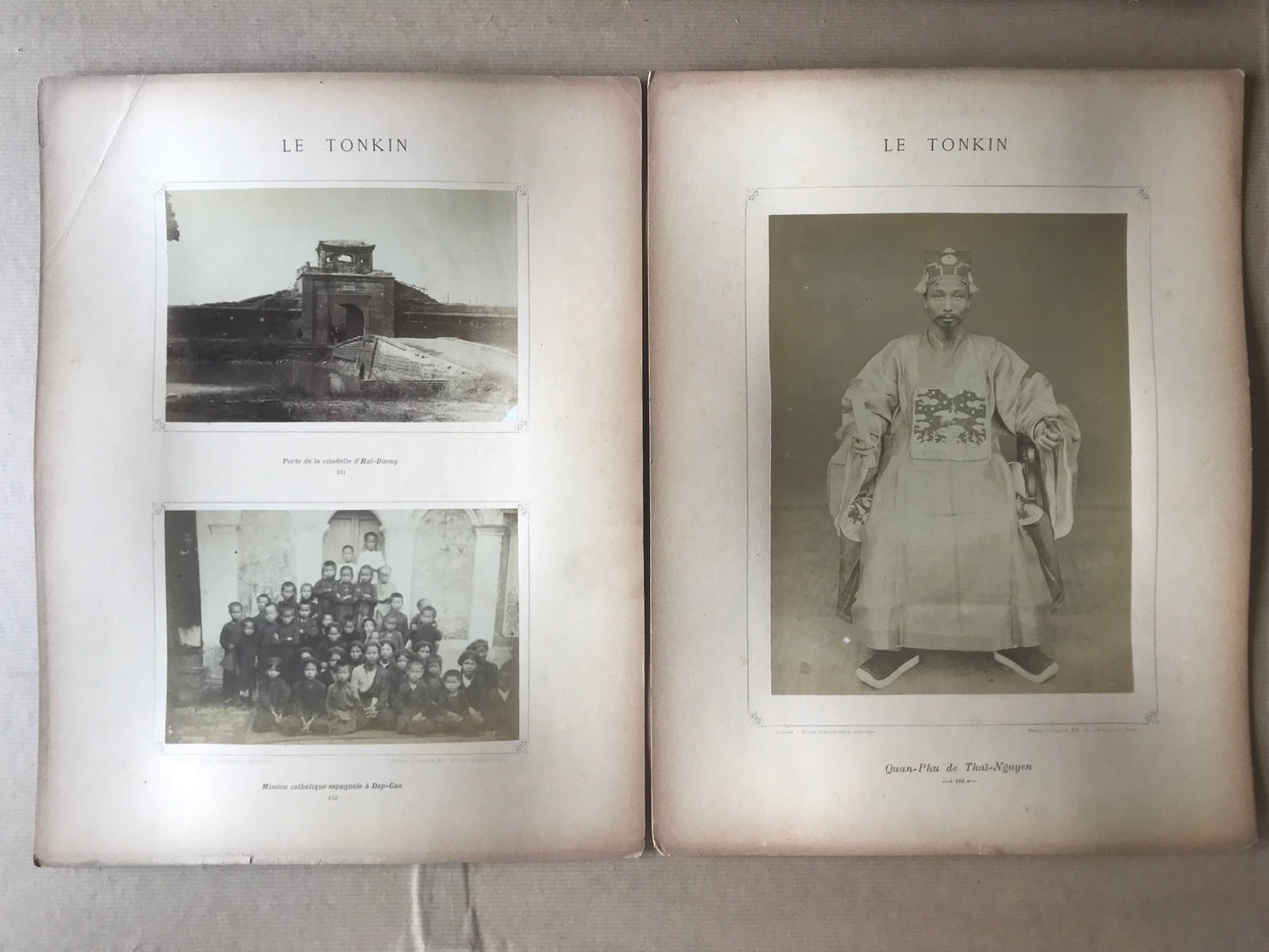 Le Tonkin - 52 Vues photographiques prises par Mr le Docteur Hocquard, Médecin-Major - Avec l'autorisation de Mr la Général en Chef du corps expéditionnaire - 1884-1885 - Quatrième série