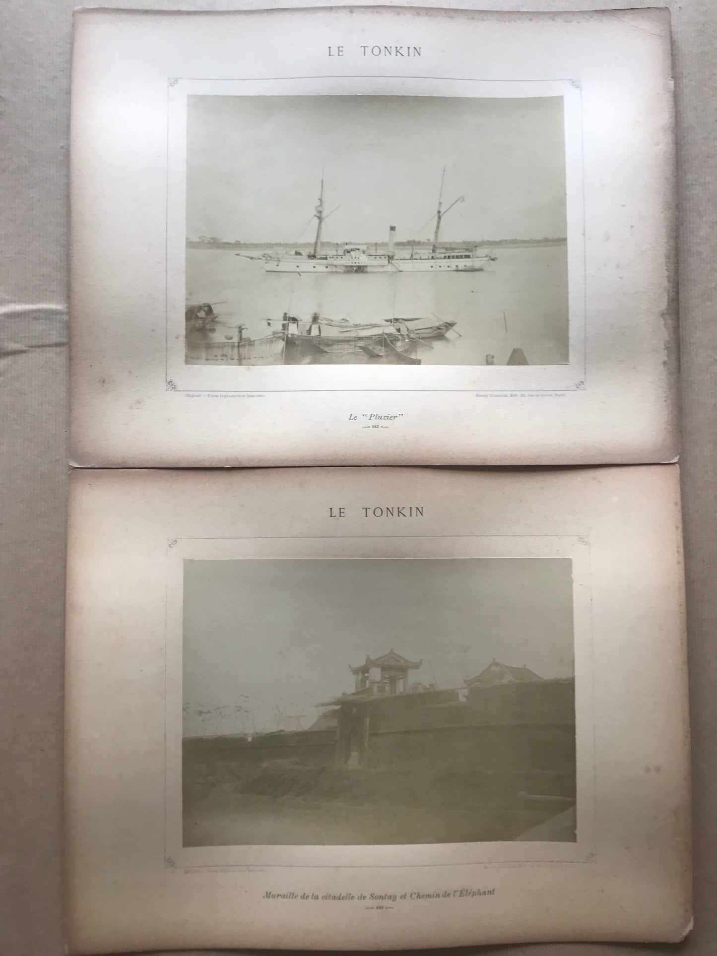 Le Tonkin - 52 Vues photographiques prises par Mr le Docteur Hocquard, Médecin-Major - Avec l'autorisation de Mr la Général en Chef du corps expéditionnaire - 1884-1885 - Quatrième série