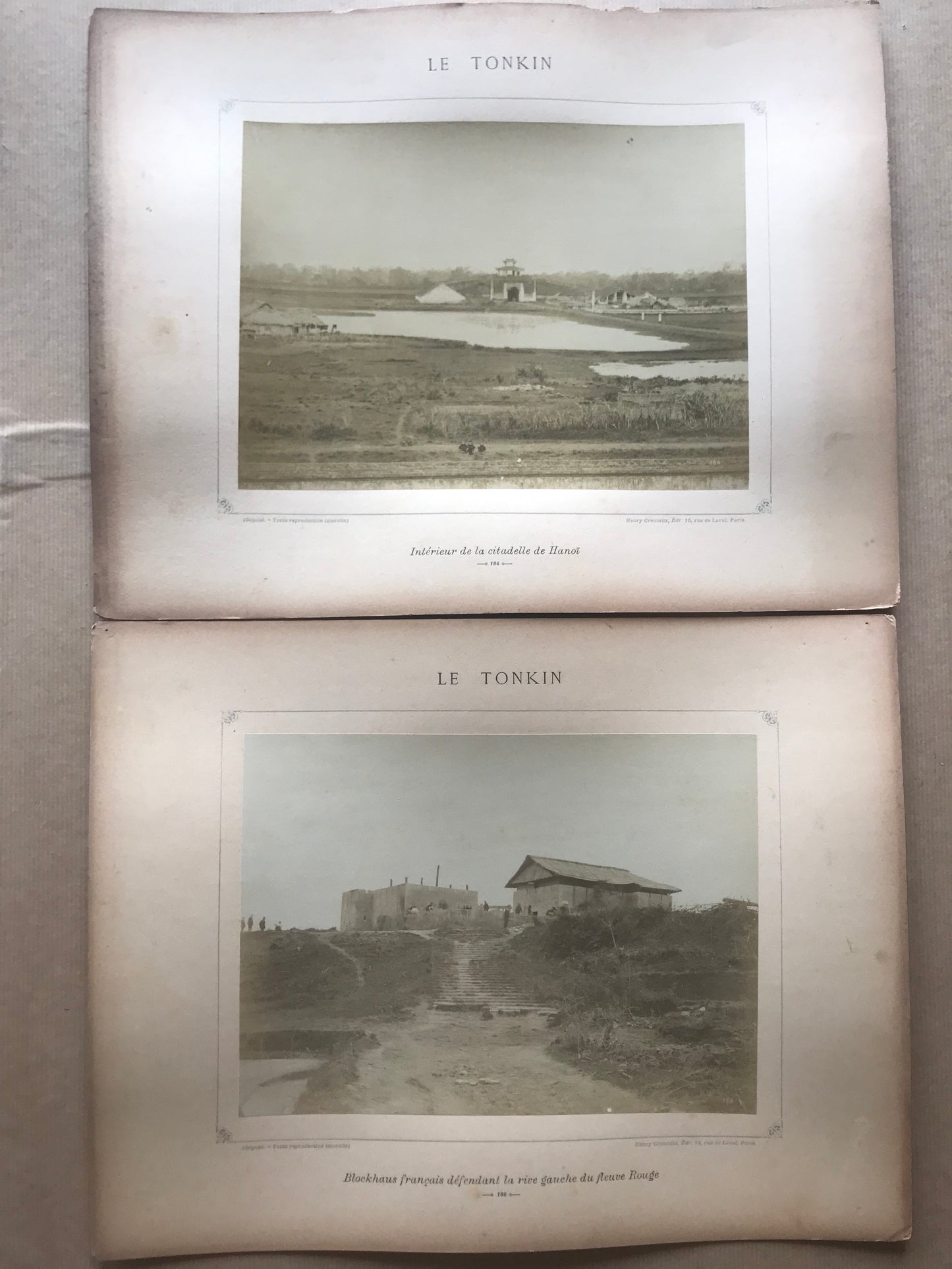 Le Tonkin - 52 Vues photographiques prises par Mr le Docteur Hocquard, Médecin-Major - Avec l'autorisation de Mr la Général en Chef du corps expéditionnaire - 1884-1885 - Quatrième série
