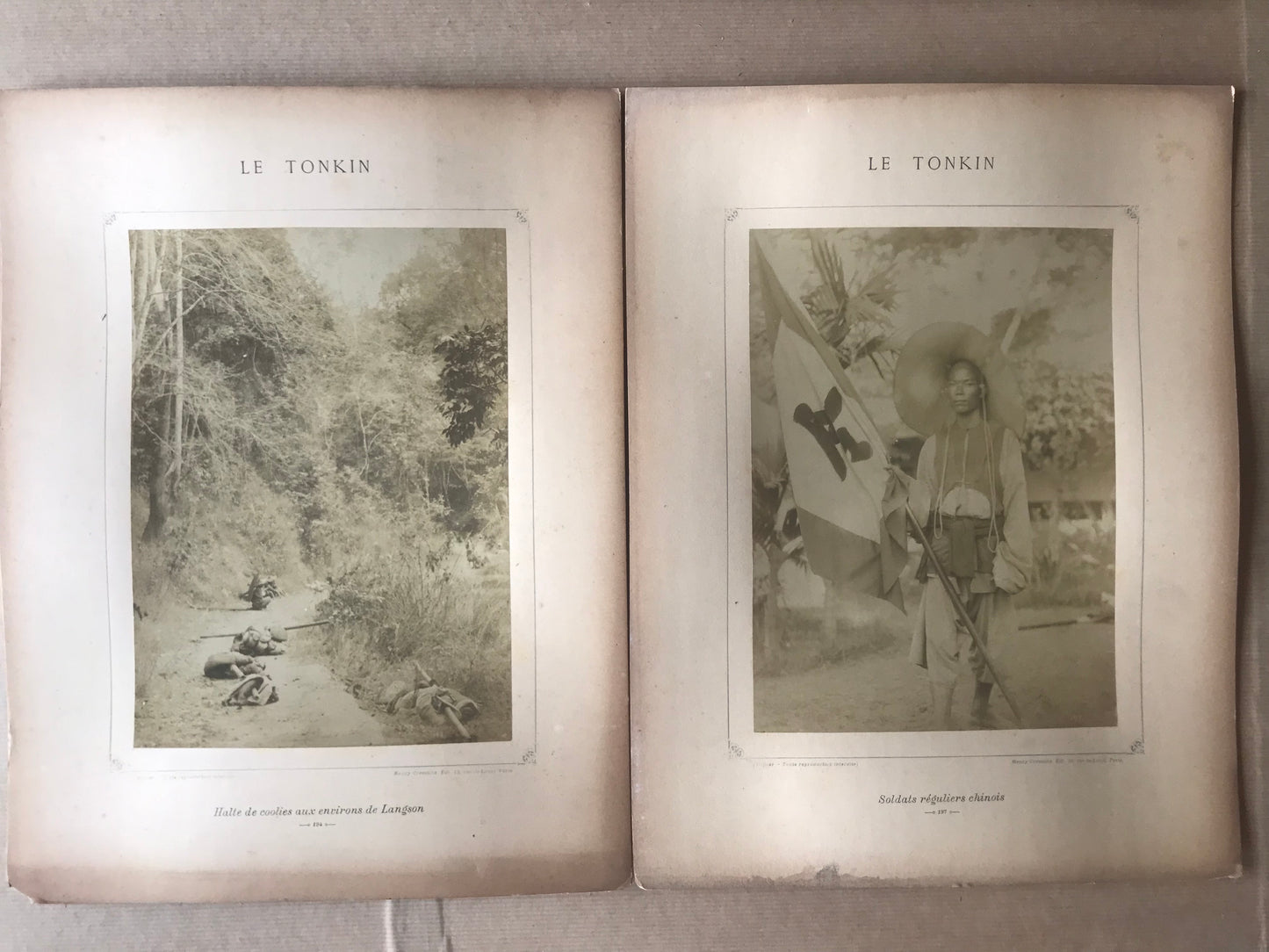 Le Tonkin - 52 Vues photographiques prises par Mr le Docteur Hocquard, Médecin-Major - Avec l'autorisation de Mr la Général en Chef du corps expéditionnaire - 1884-1885 - Quatrième série