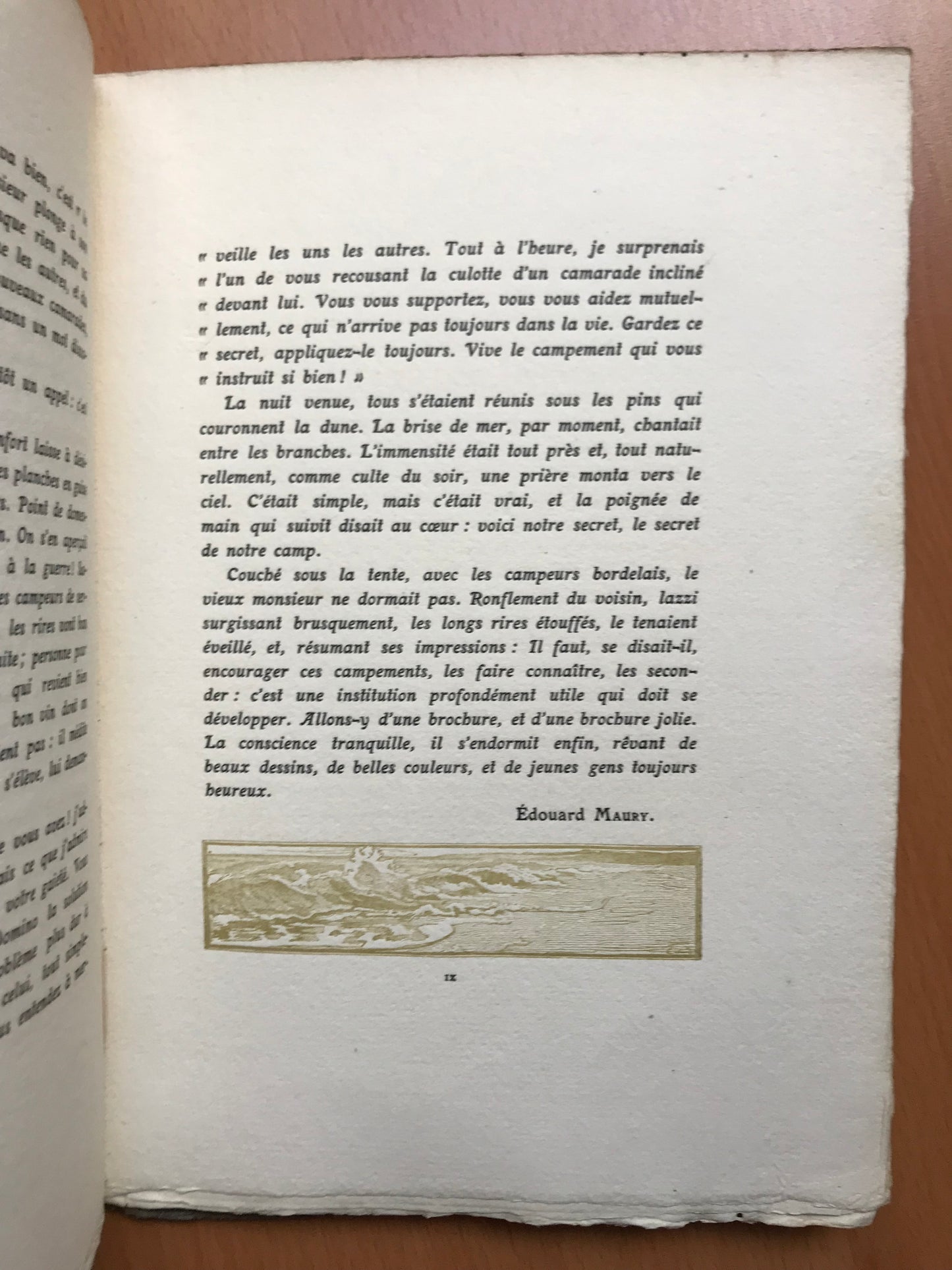 Sous la Tente - François-Louis Schmied - Edouard Maury - Edition originale - 1911
