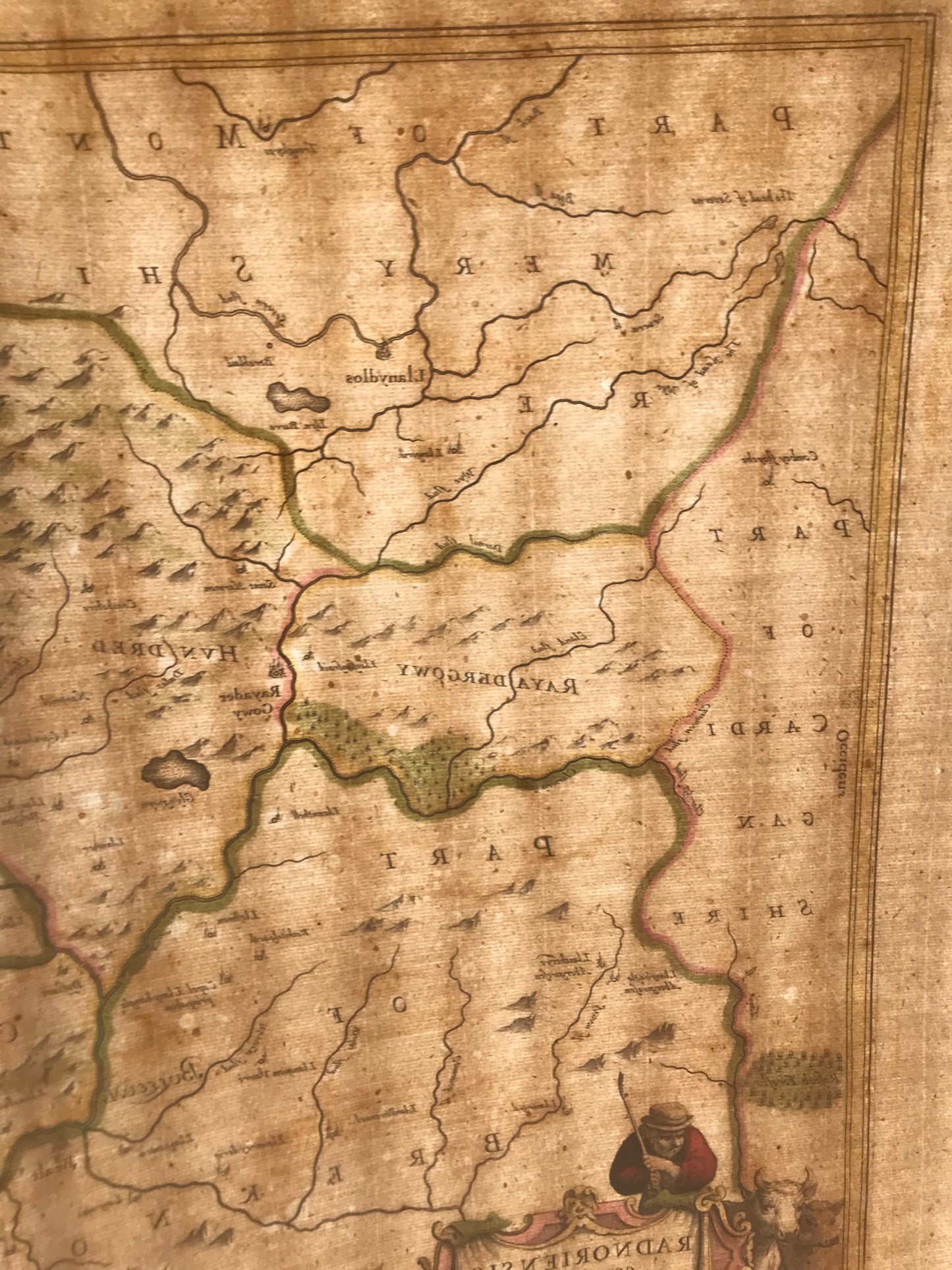 The Countie of Radnor - Jan Jansson - c 1646