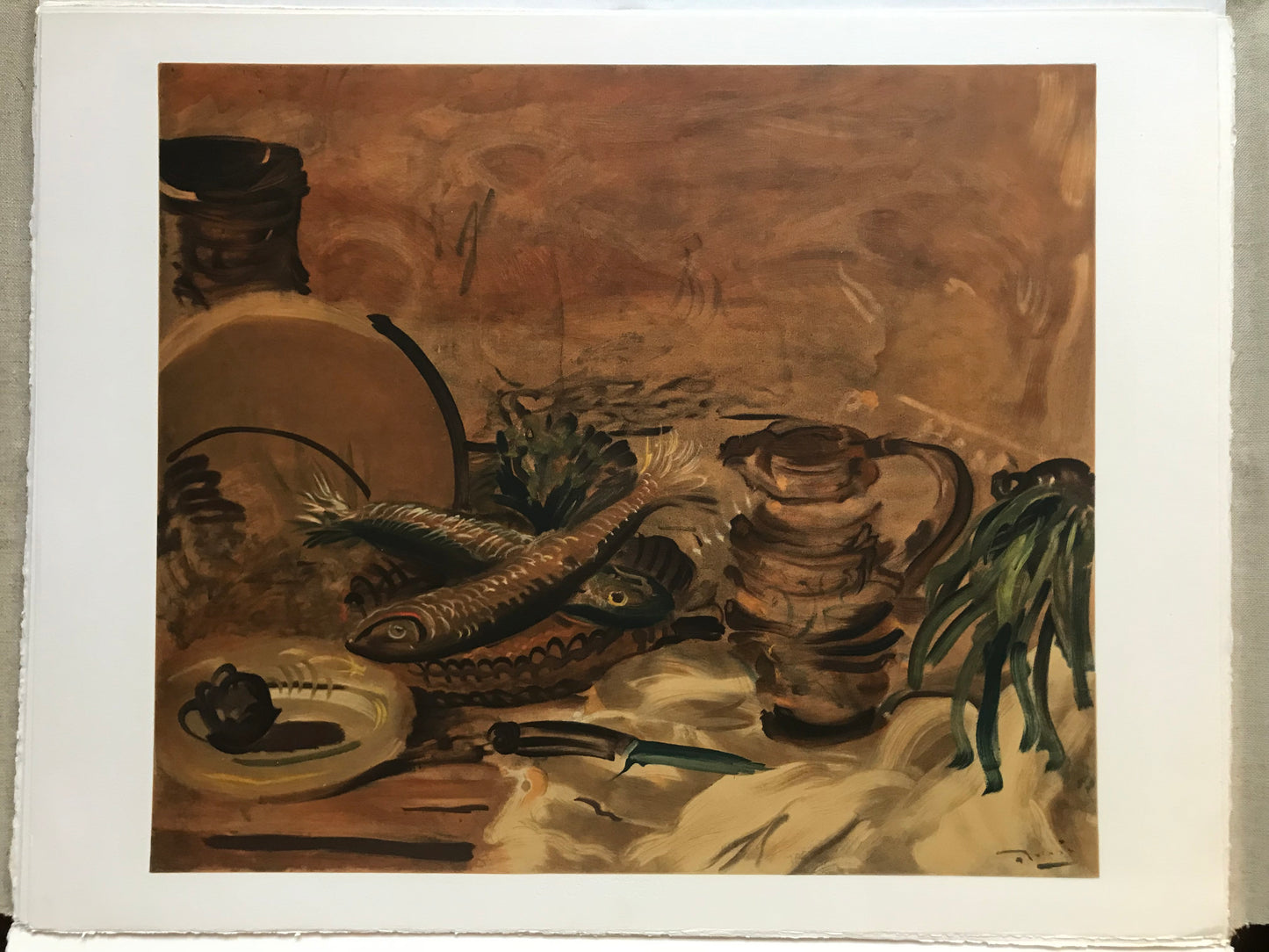 André Derain entre 1935 et 1949 - Collection Pierre Lévy - Mourlot - 1970