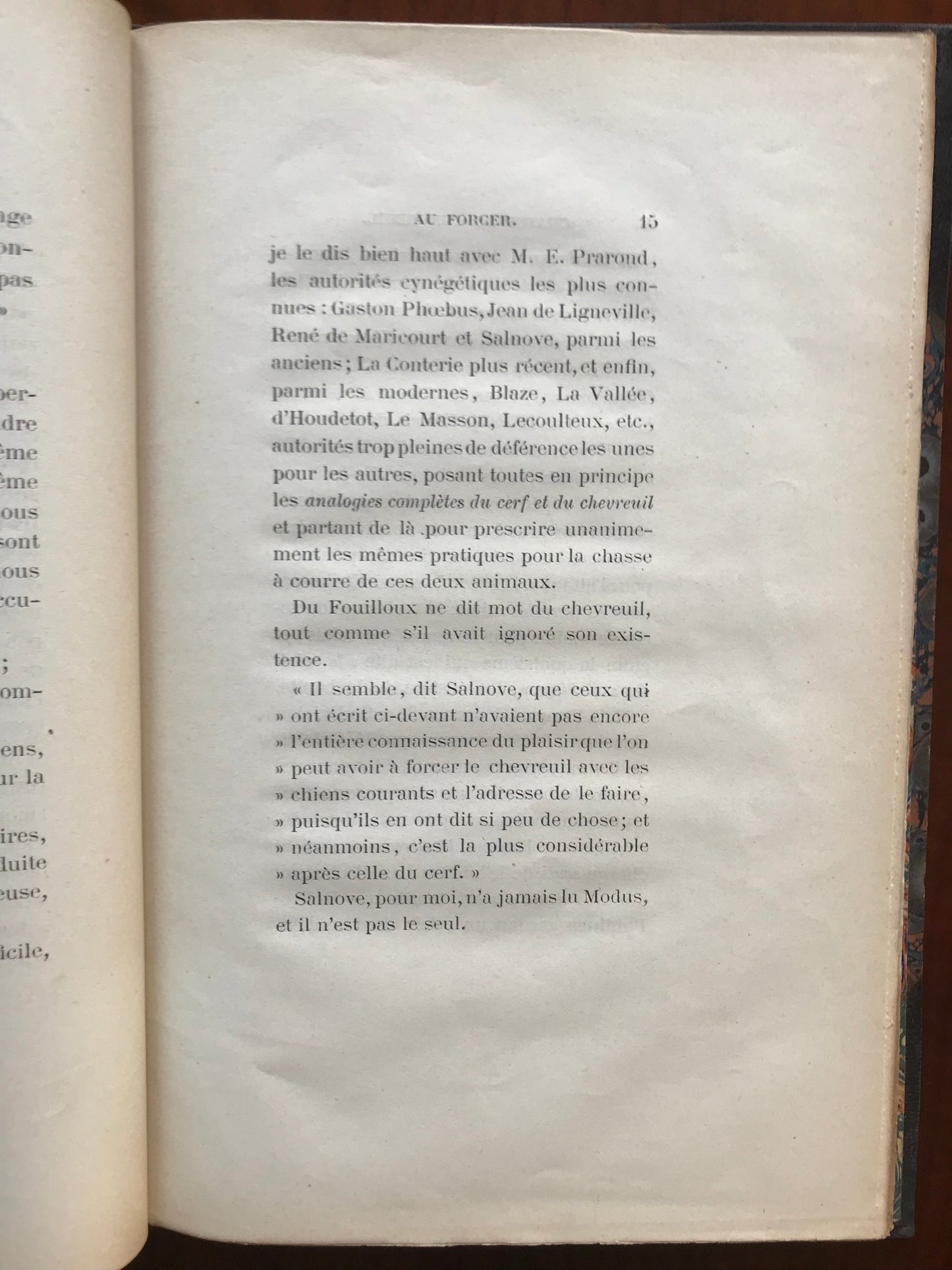 Chasse du Chevreuil en France par le commandant Garnier - Edition originale - 1875