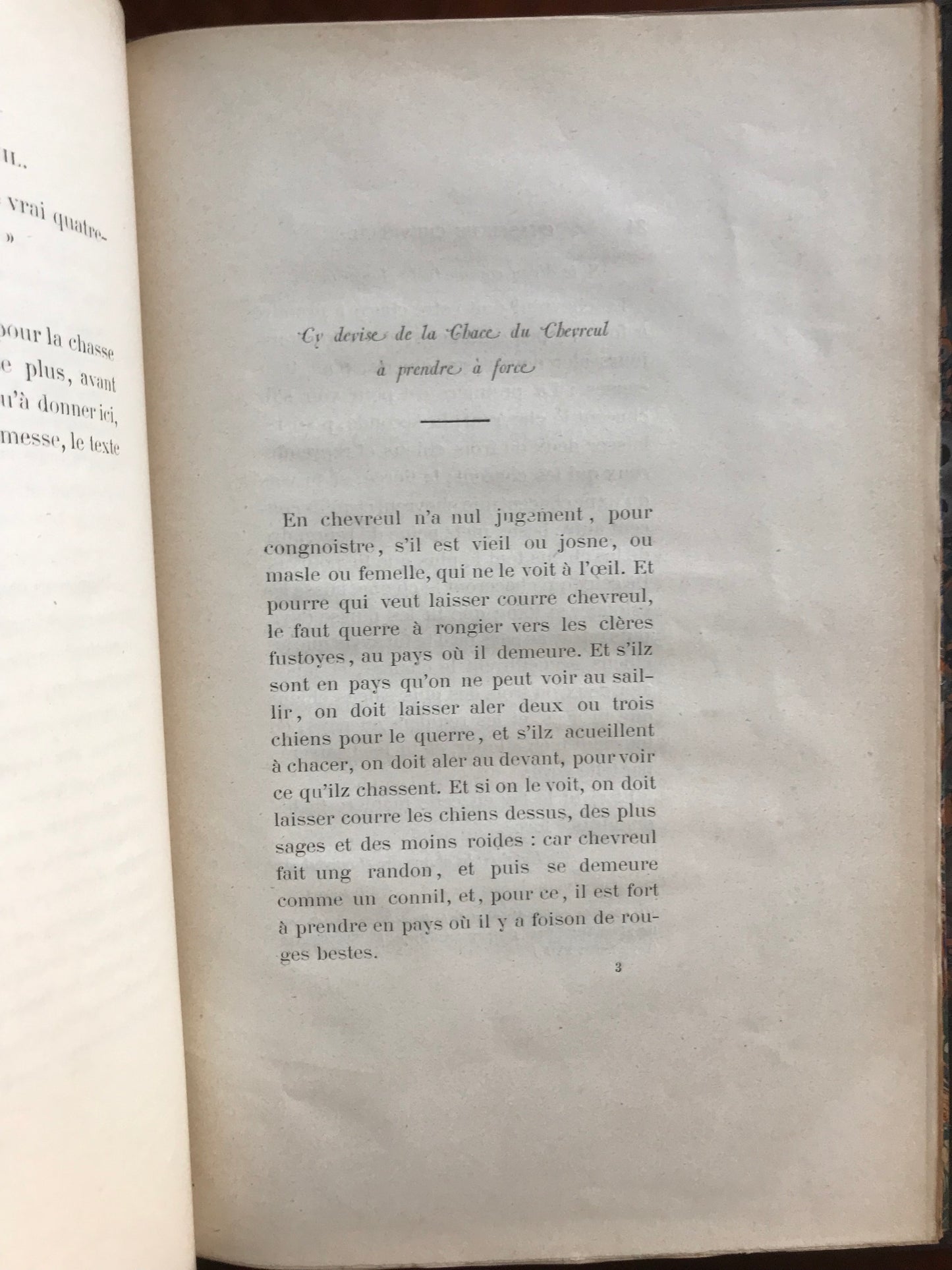 Chasse du Chevreuil en France par le commandant Garnier - Edition originale - 1875