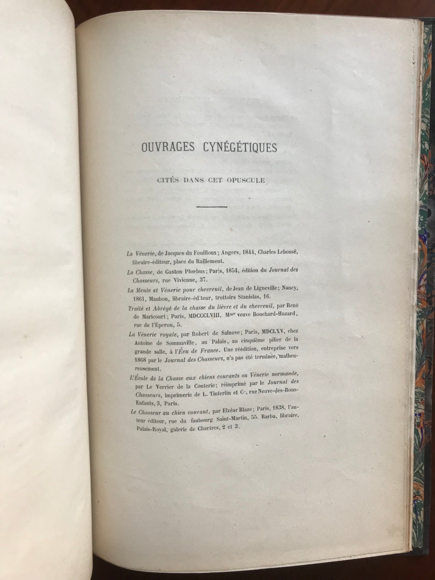 Chasse du Chevreuil en France par le commandant Garnier - Edition originale - 1875