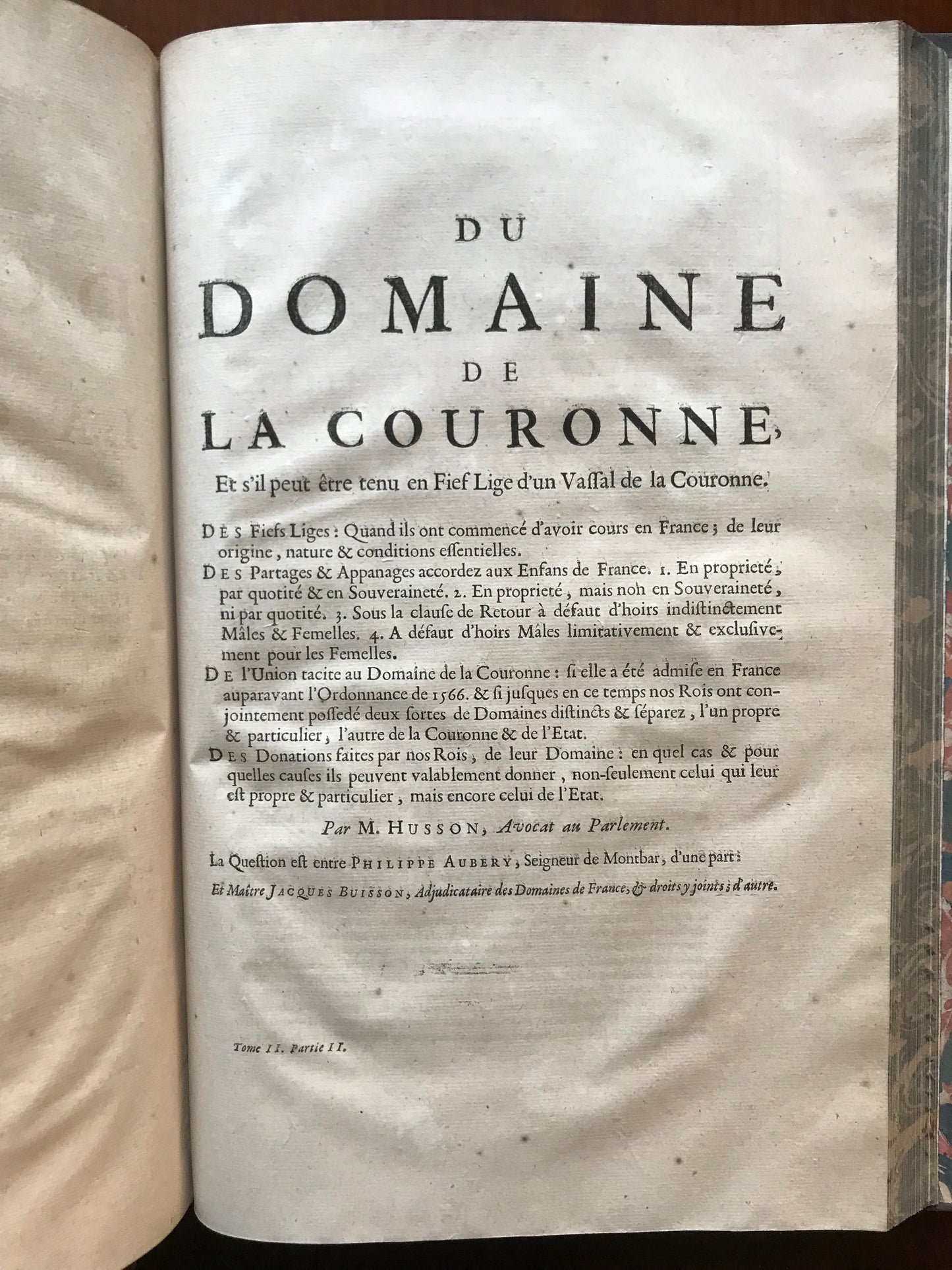 Oeuvres de Duplessis - Traités sur la Coutume de Paris - 1726