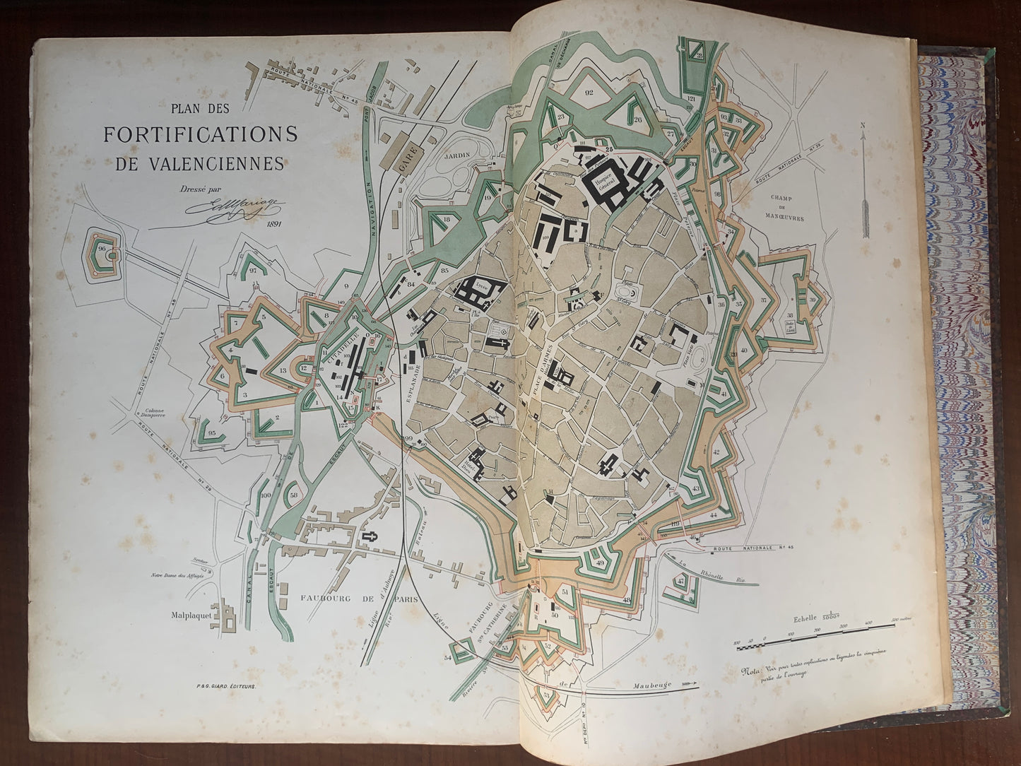 Les Fortifications de Valenciennes - Edouard Mariage - 1891