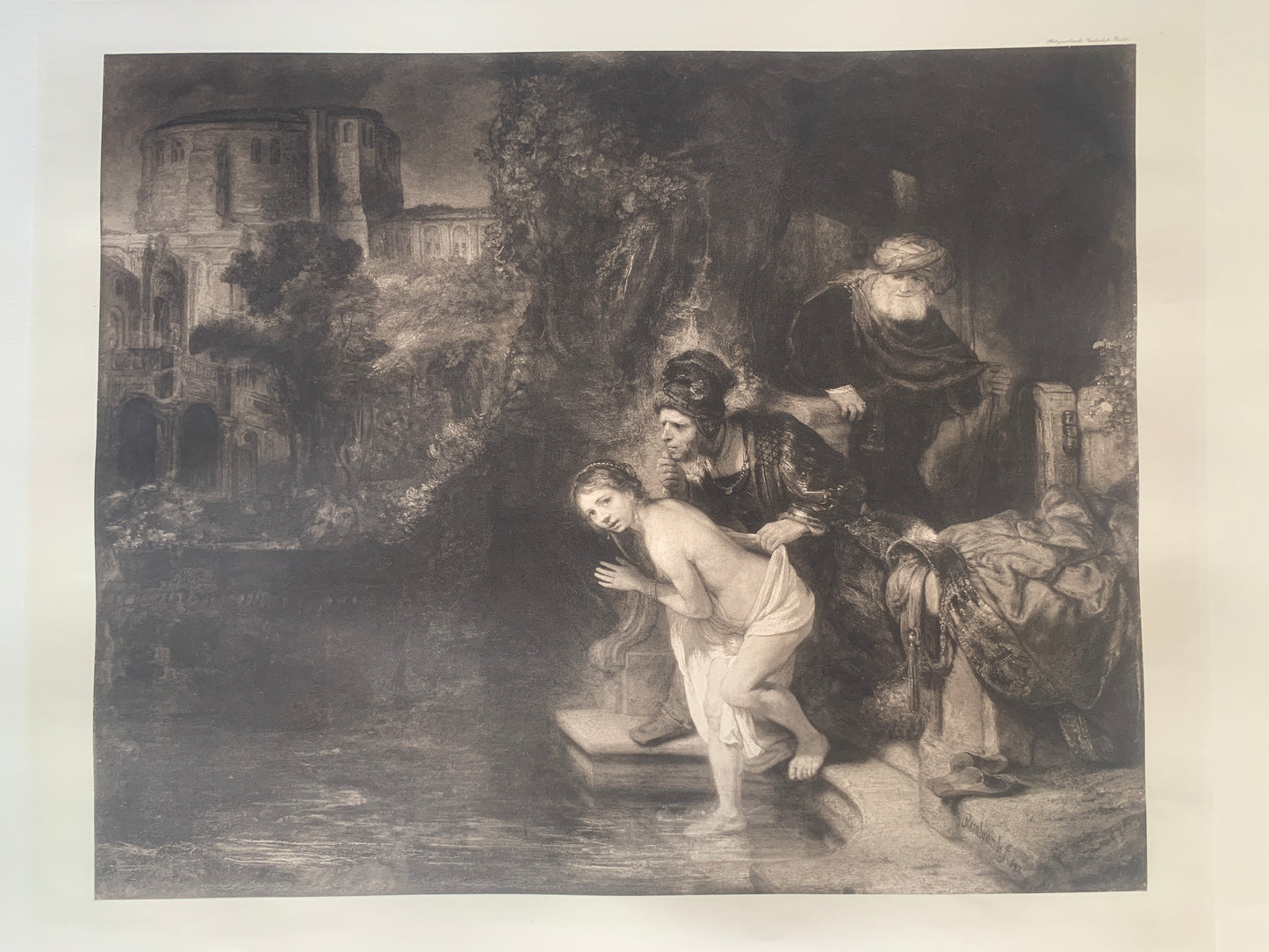 18 Photogravuren nach gemälden von Rembrandt in der Galerie zu Berlin - 1895