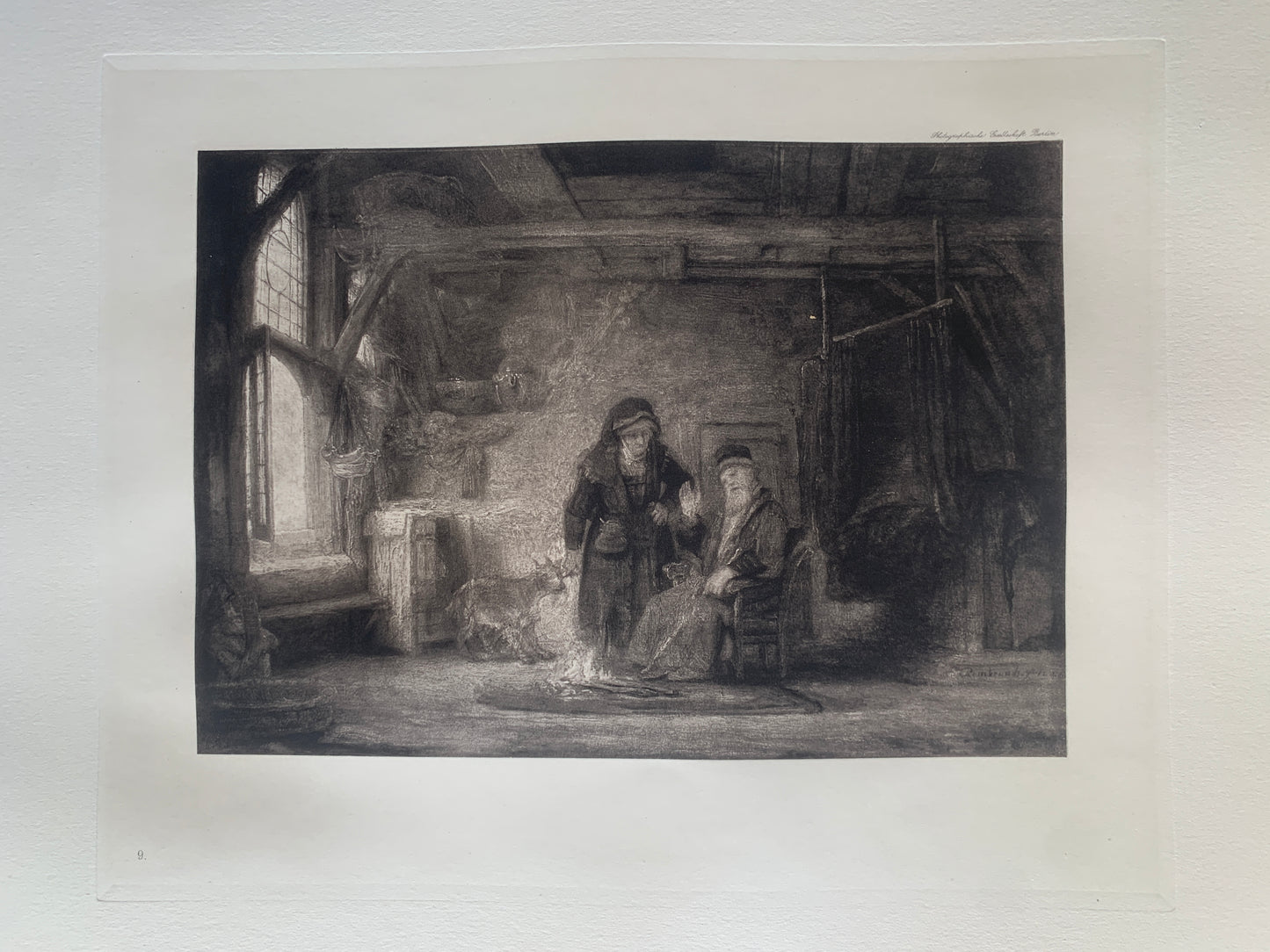 18 Photogravuren nach gemälden von Rembrandt in der Galerie zu Berlin - 1895