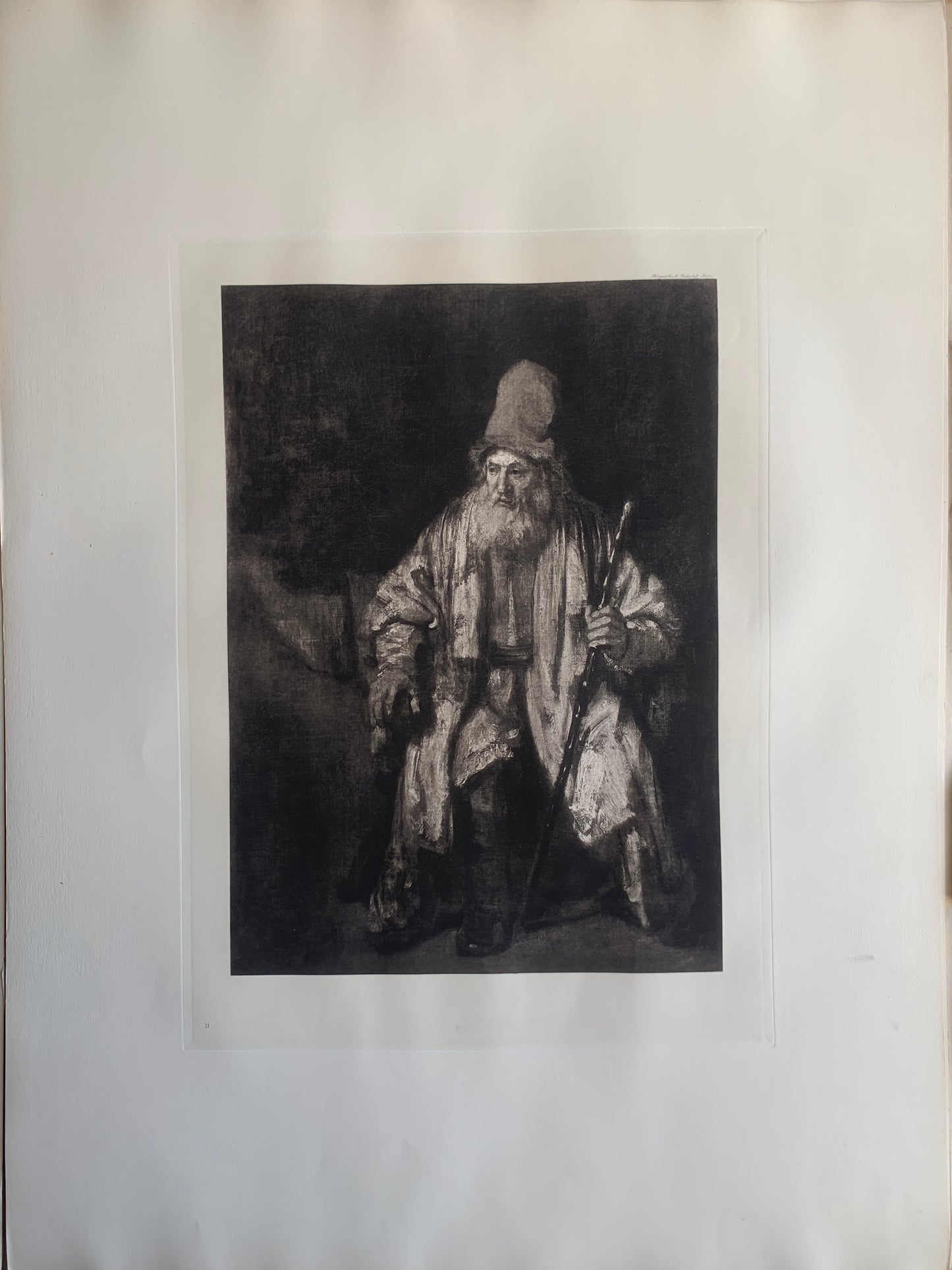 18 Photogravuren nach gemälden von Rembrandt in der Galerie zu Berlin - 1895
