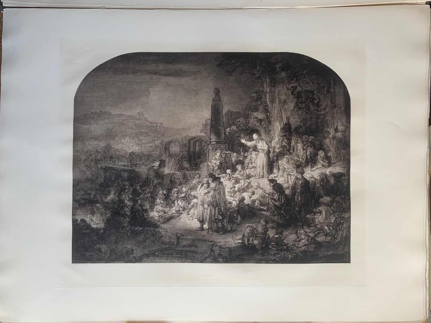 18 Photogravuren nach gemälden von Rembrandt in der Galerie zu Berlin - 1895