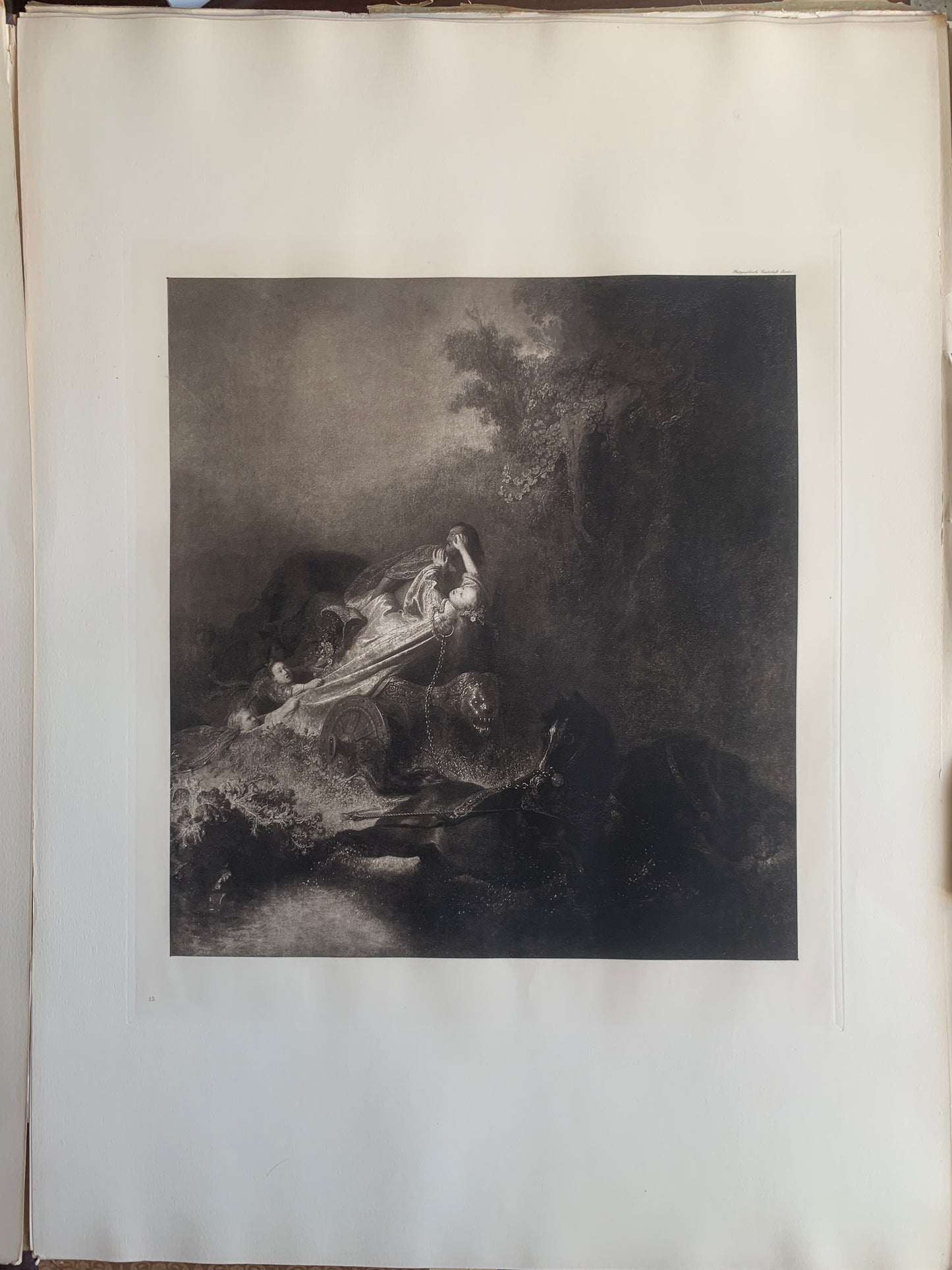 18 Photogravuren nach gemälden von Rembrandt in der Galerie zu Berlin - 1895