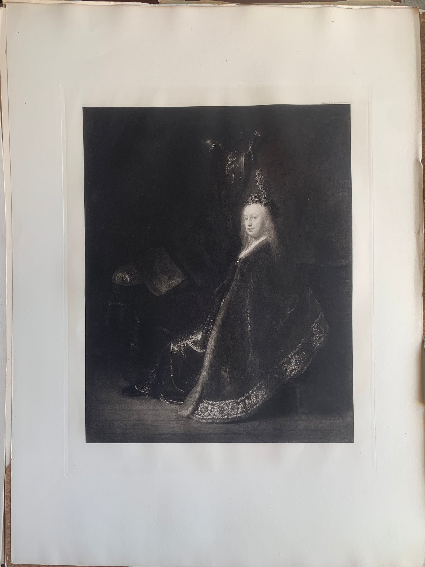 18 Photogravuren nach gemälden von Rembrandt in der Galerie zu Berlin - 1895