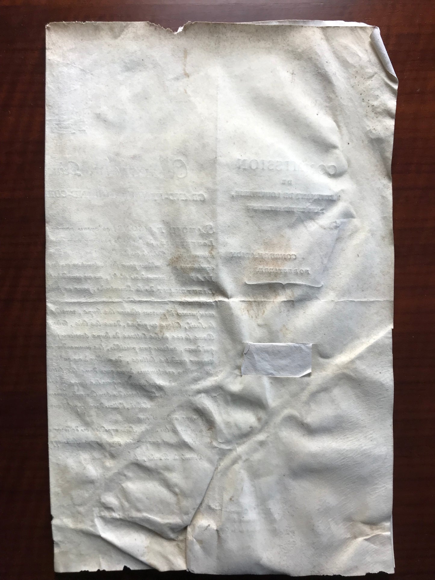 Commission de lieutenant de louveterie - Signé par Alexandre Berthier, Prince de Neuchâtel - 1810