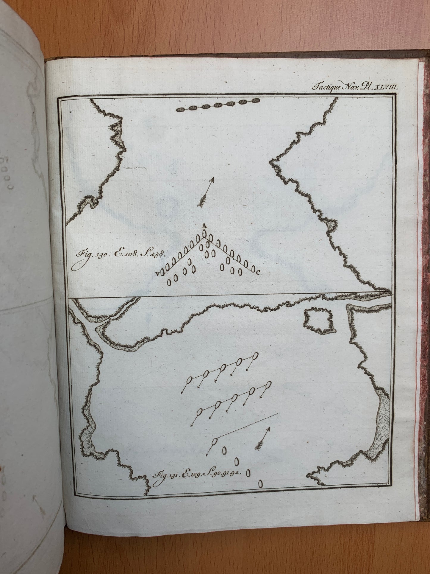 Tactique Navale ou Traité des évolutions et des signaux - Vicomte de Morogues - Edition originale - 1763