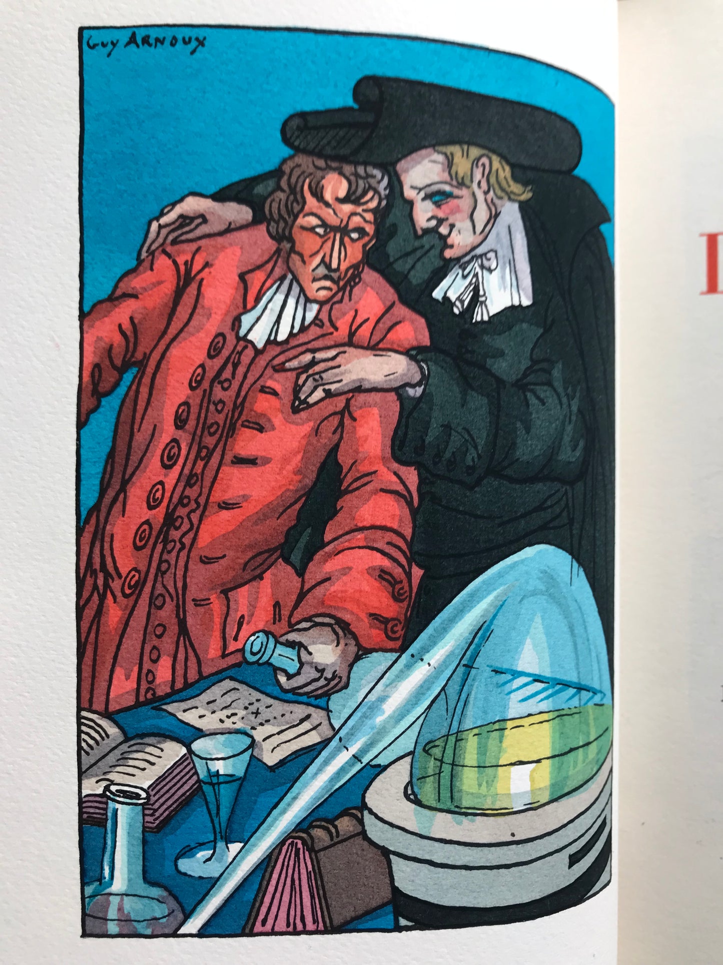 Le Vitriol de Lune - Henri Béraud - Guy Arnoux - 2 dessins originaux - 1931