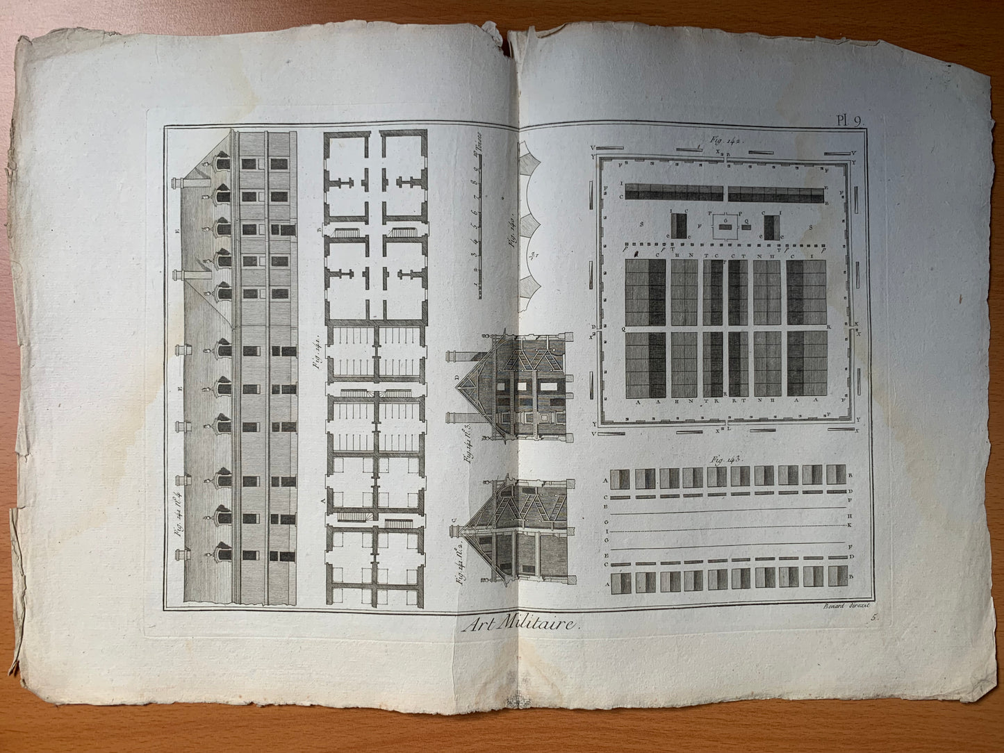 Art Militaire - 58 planches - Encyclopédie Diderot d'Alembert - 1789