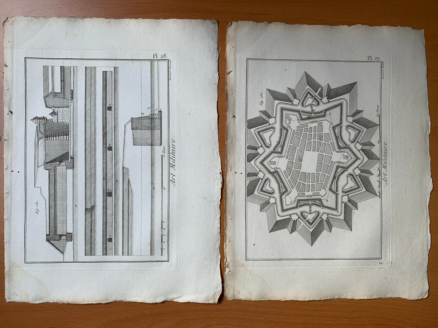 Art Militaire - 58 planches - Encyclopédie Diderot d'Alembert - 1789