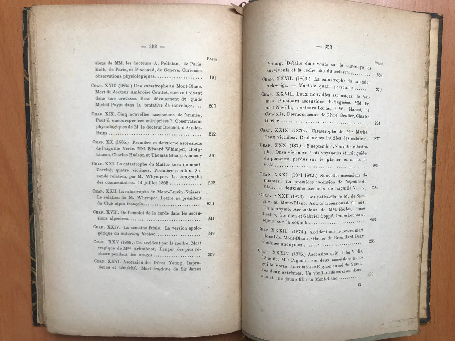 Les Fastes du Mont-Blanc - Ascensions célèbres et catastrophes depuis M. de Saussure jusqu'à nos jours - Stéphen D'Arve - Edition originale - 1876