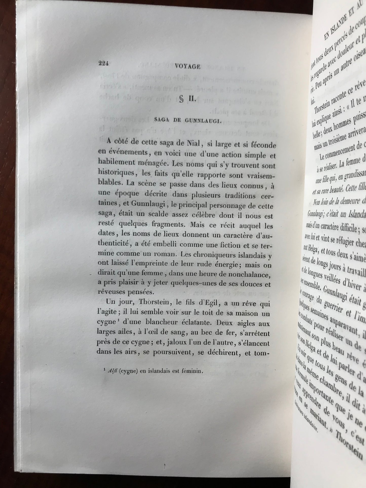 Littérature Islandaise - Voyage en Islande et au Groënland - Gaimard - 1843
