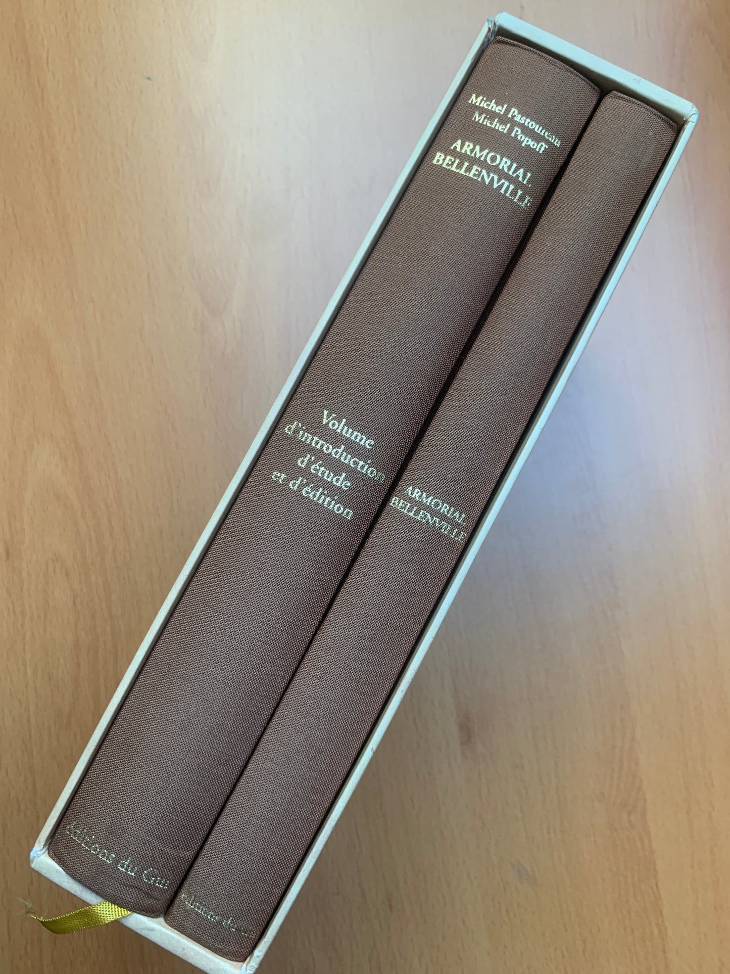 Armorial de Bellenville - Michel Pastoureau - Edition originale - 2004