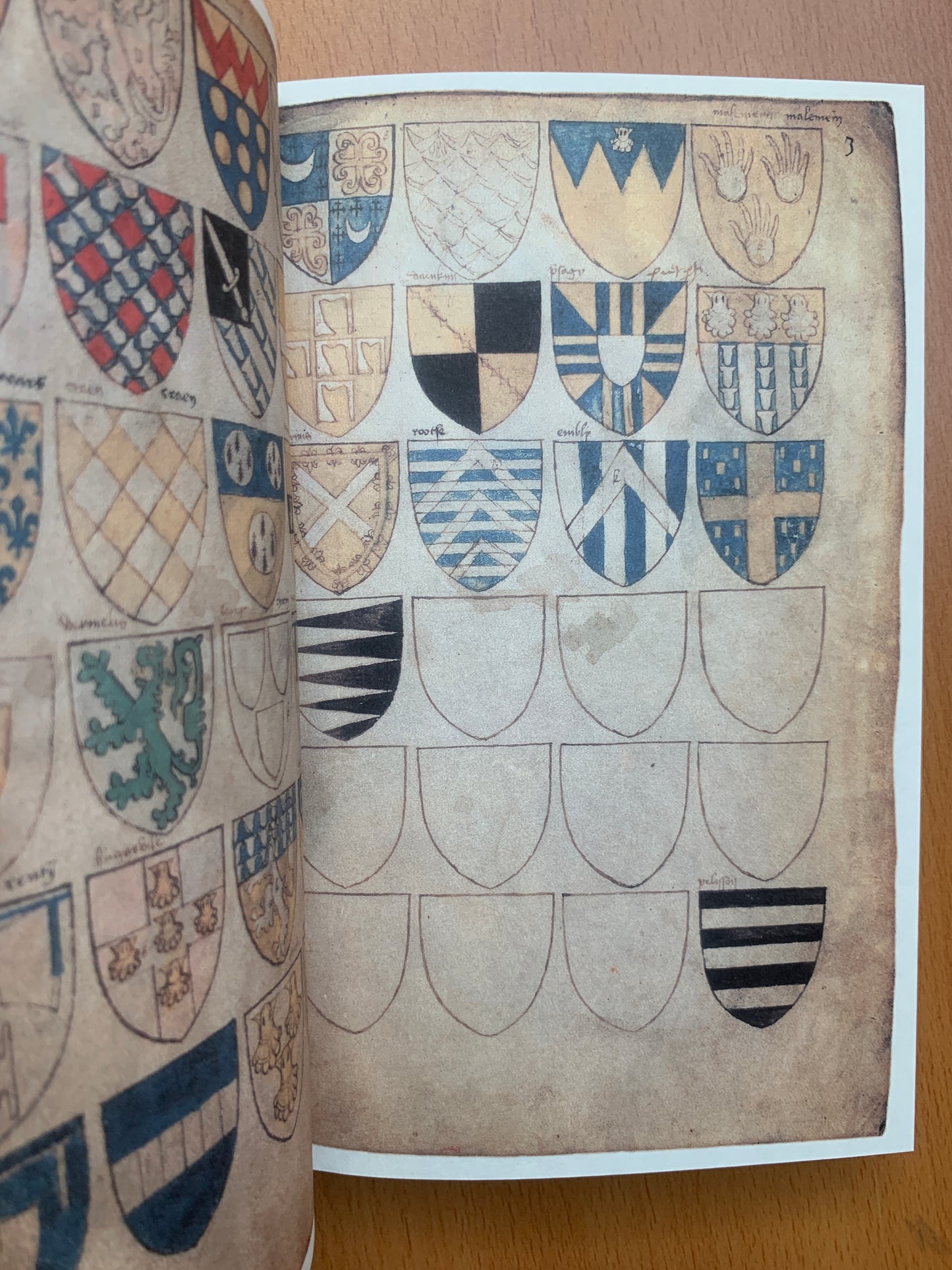 Armorial de Bellenville - Michel Pastoureau - Edition originale - 2004