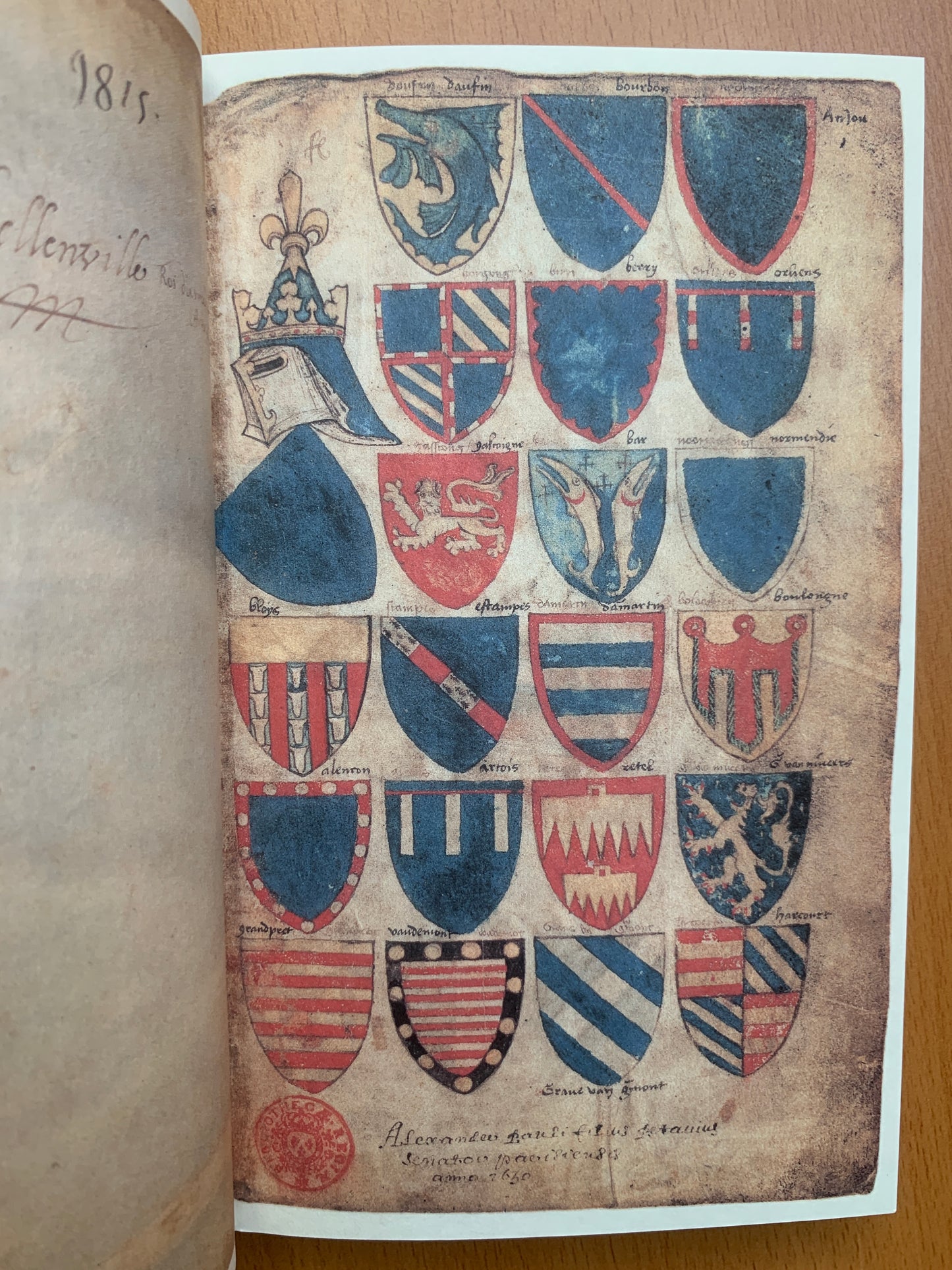 Armorial de Bellenville - Michel Pastoureau - Edition originale - 2004